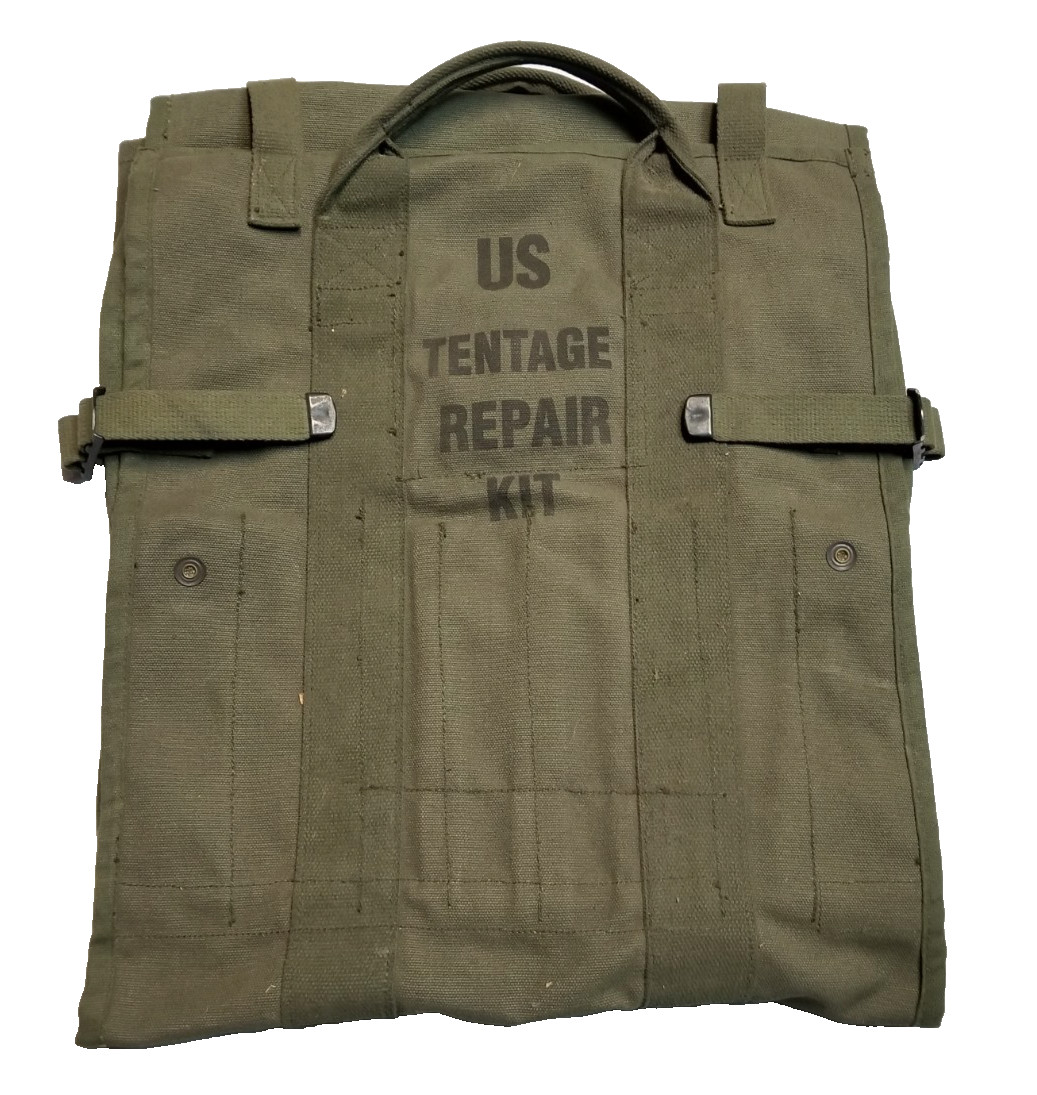 US Military Vintage US Army USMC Tentage Tent Canvas Repair Kit NO Contents