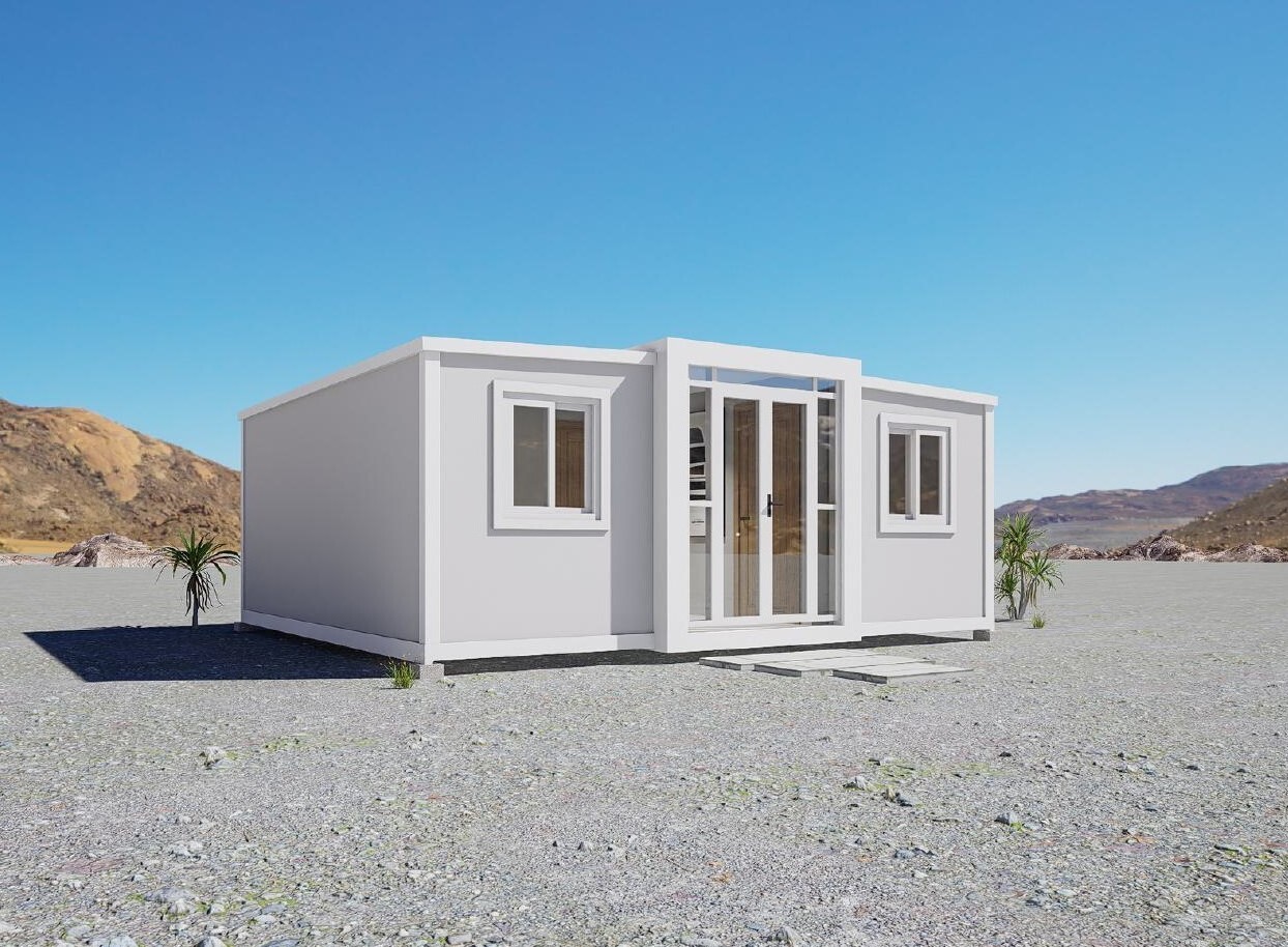 400sqft Tiny Home Plans with 2 Bedrooms - Architectural Plans