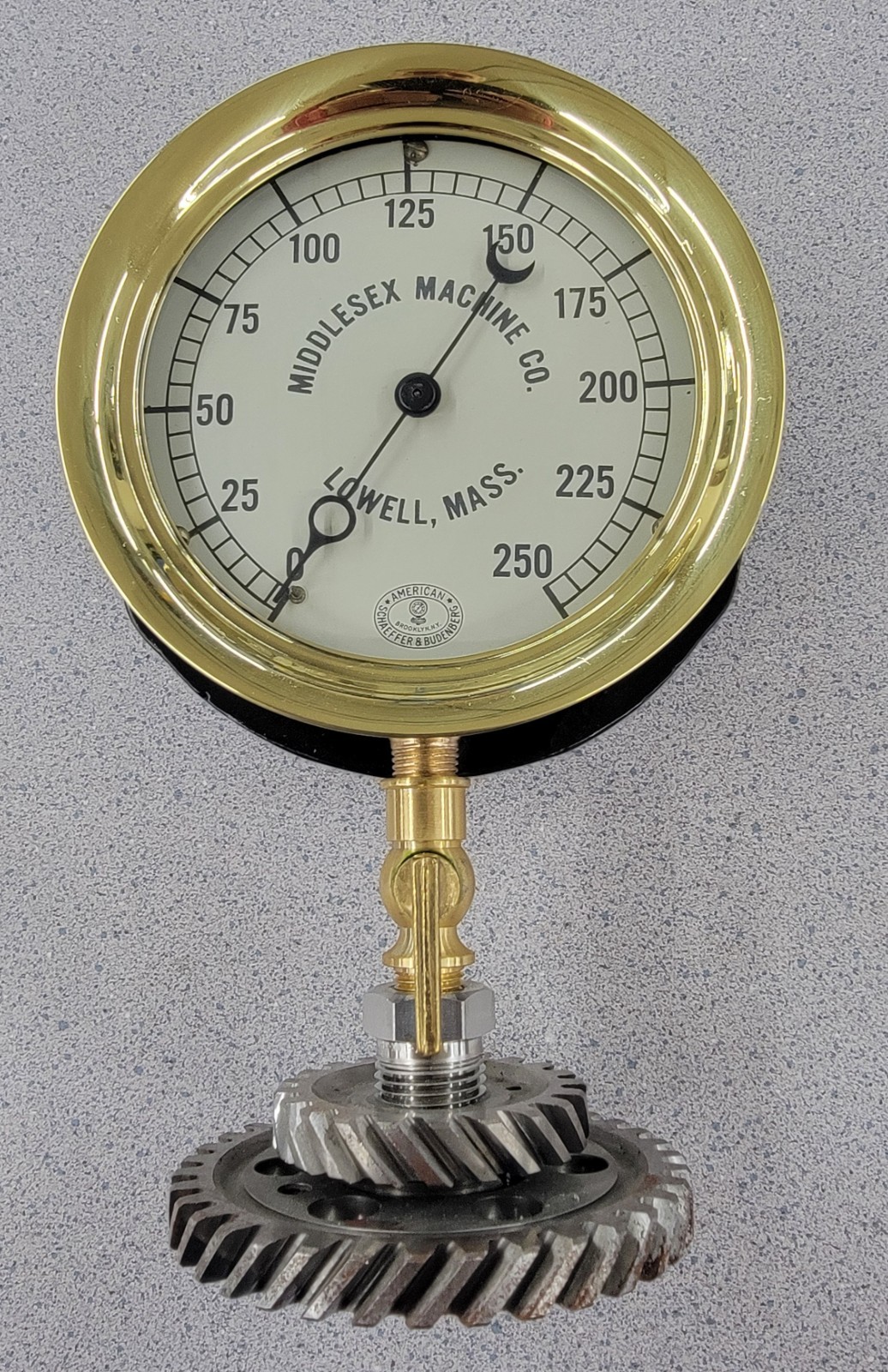 Antique Steam Pressure Gauge