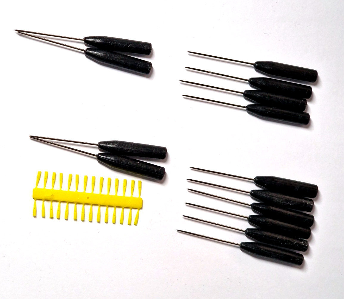 Quickstop Baiting Needle Nickel Plated Steel Carp Coarse Fishing Hair Rig Tool