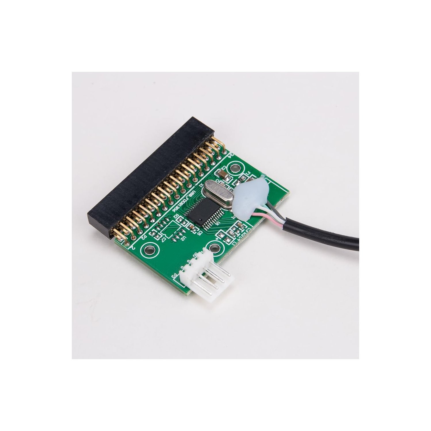 USB Floppy Drive Connector 34 Pin Adapter for 1.44MB Drives Data Transfer