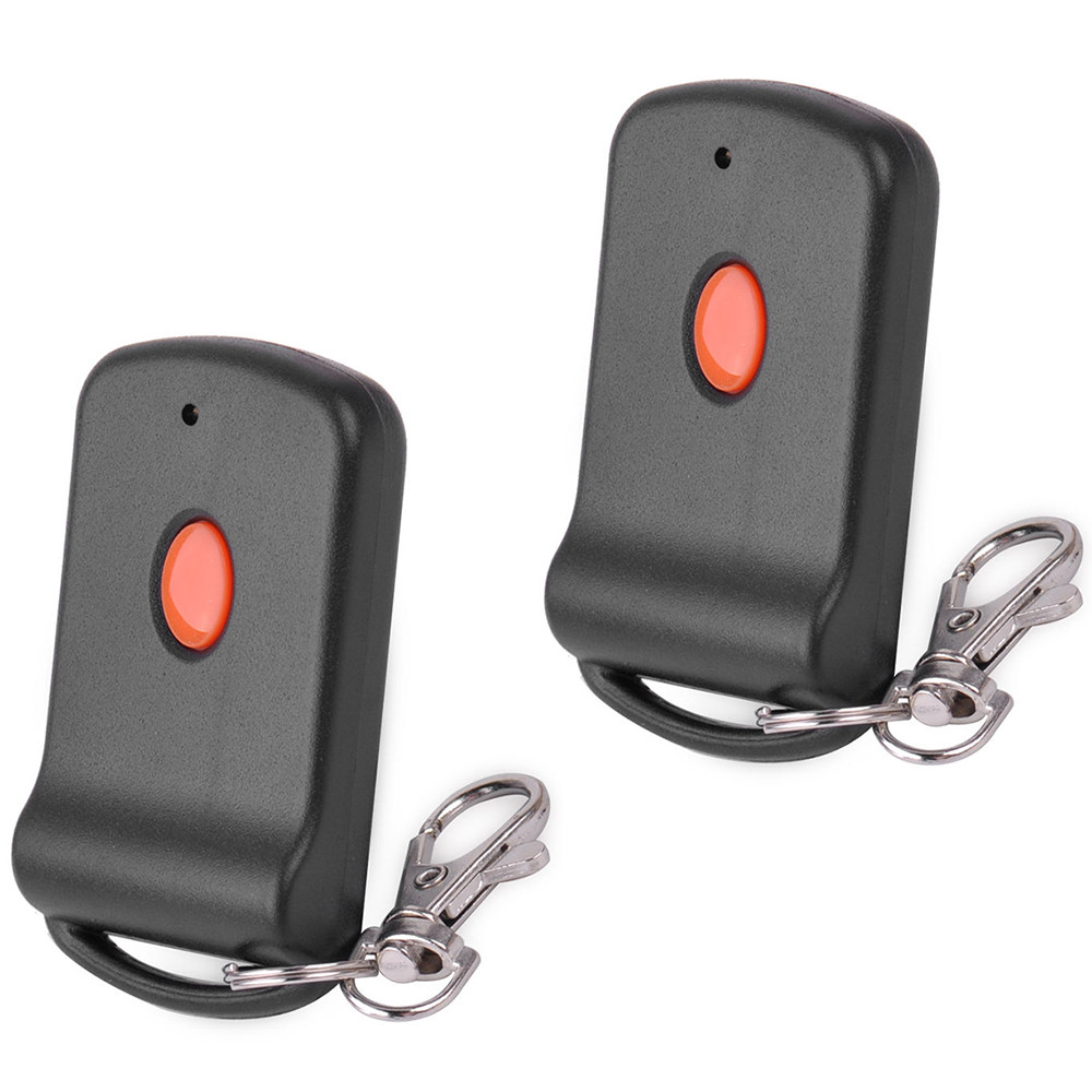2x For 3089 Multi-Code Multicode 308911 For Linear MCS308911 300mhz Black Remote