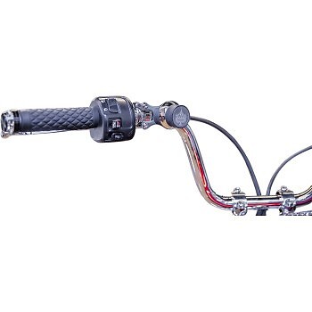 KLOCK WERKS KWD-04-0607-C Chrome iOmount Handlebar Device Mount for Indian Scout