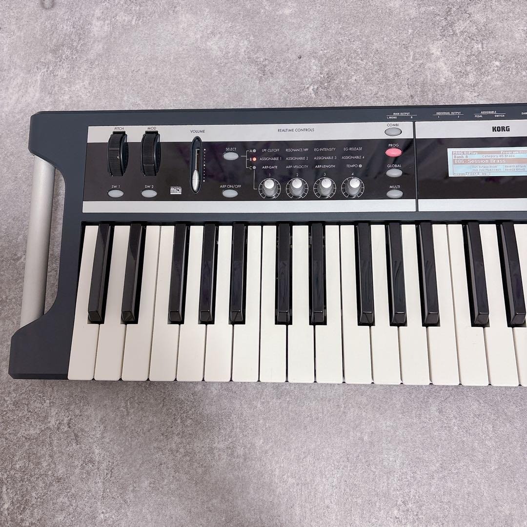 Korg X50 61-Key Synthesizer with Case - Some Keys Not Working / Needs Repair