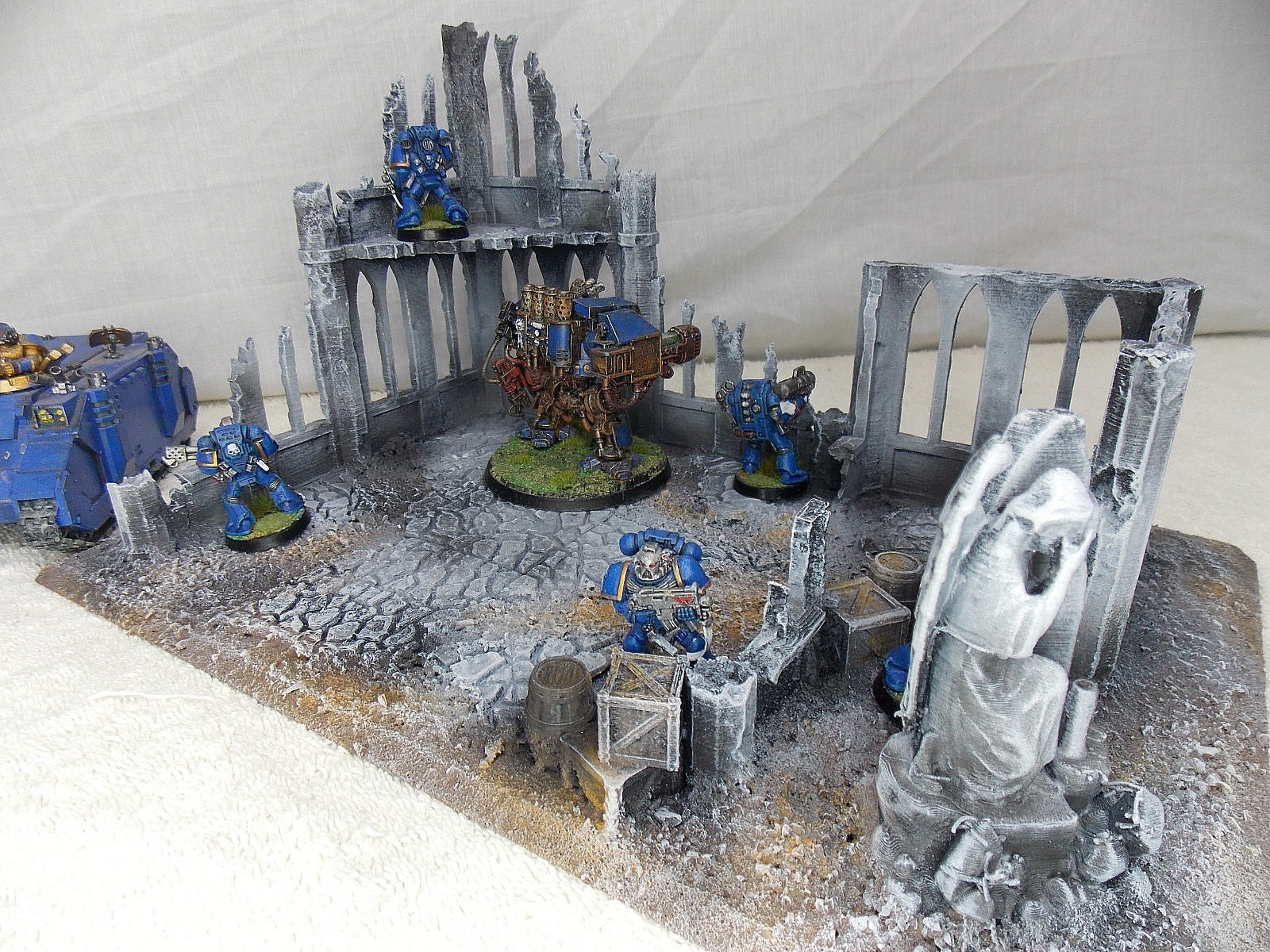 WARGAMING TERRAIN PAINTED BUILDING
