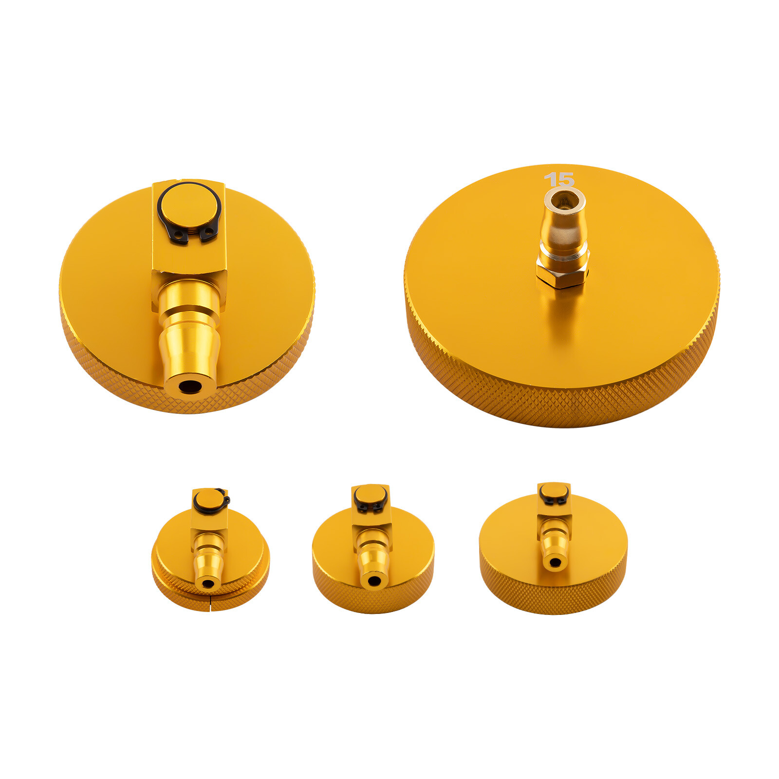Master Cylinder Adapters Brake Bleeder Adaptor Set Brake Oil Fluid Bleeding Tool