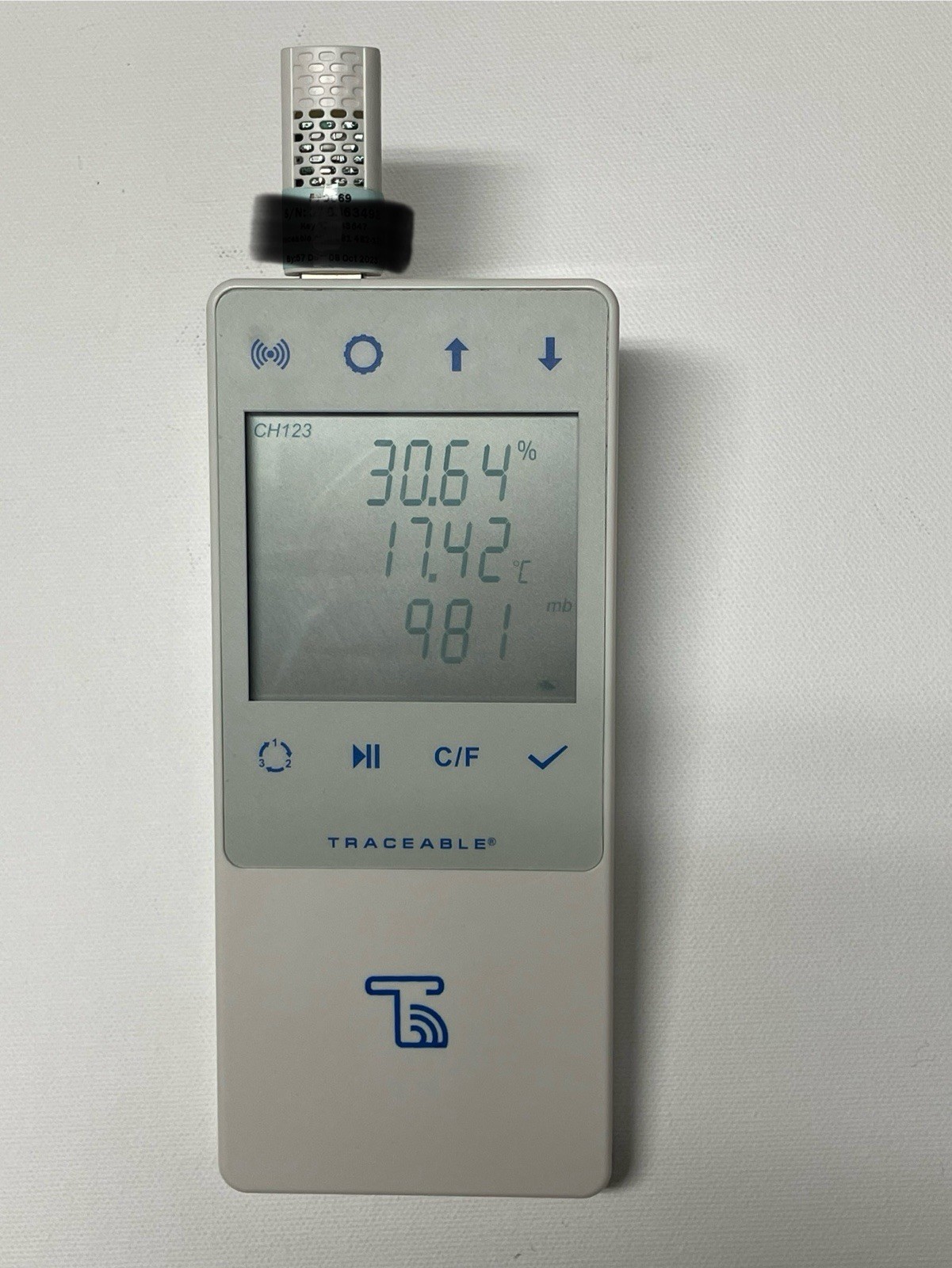 NEW Traceable 6529 Barometric/Temperature/Humidity WIFI Data Logger with Dongle