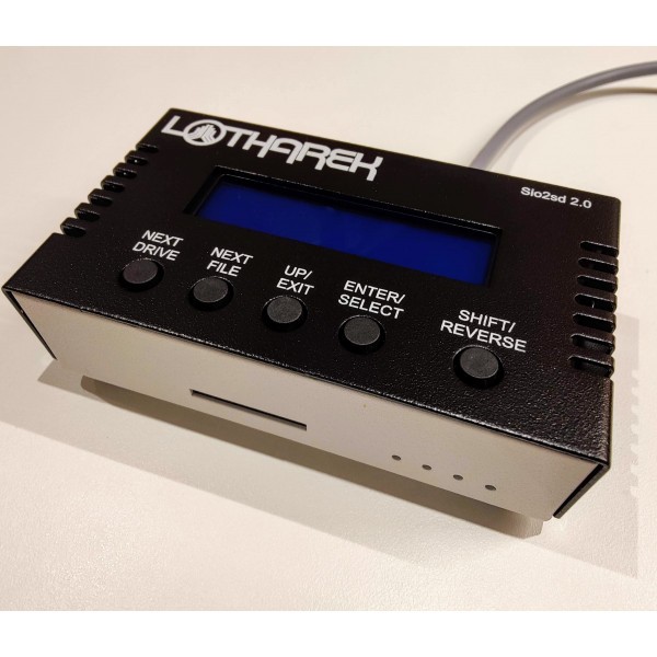 SIO2SD SD Card Reader for Atari 8-bit - metal case, XL style