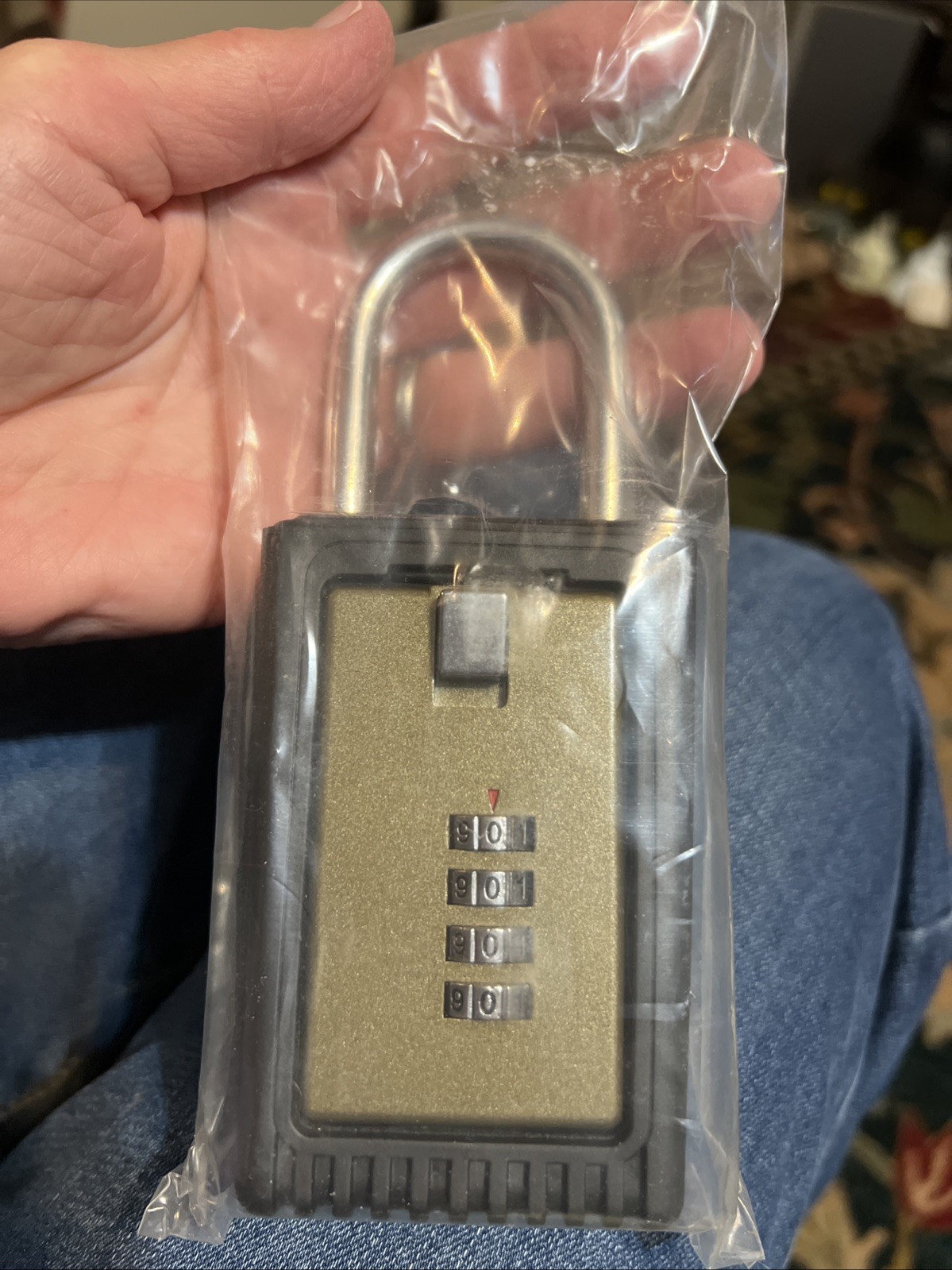 4 Number Key Lock Box WINSUN BRAND - Realtors, Property Preservation - NOS LOOK!