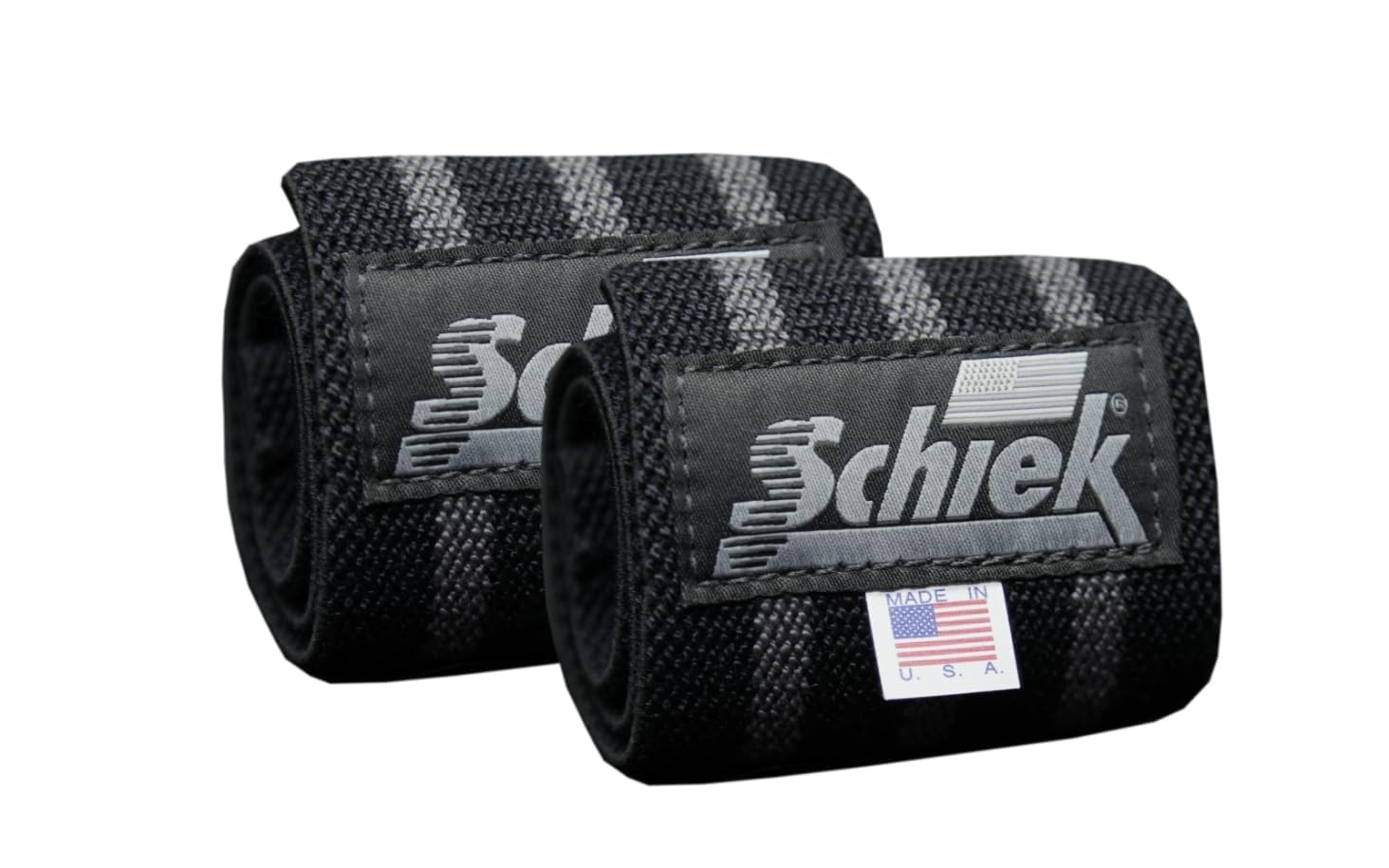 Sports Heavy Duty Wrist Wraps - Gym Workouts Wrist - Black Out Line Wrist Wraps