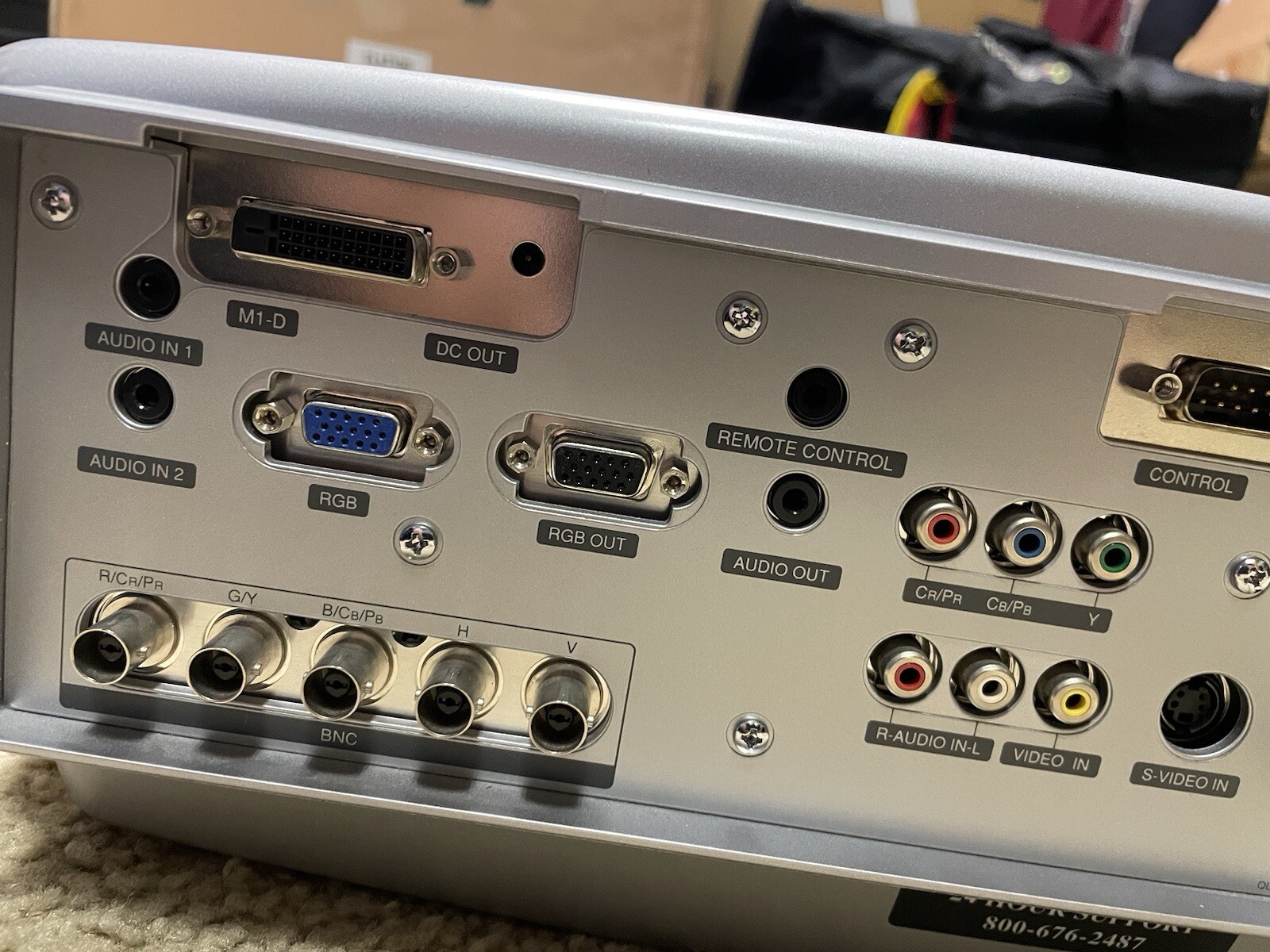 Dukane Image Pro 8935 Lcd Projector Tested And Working