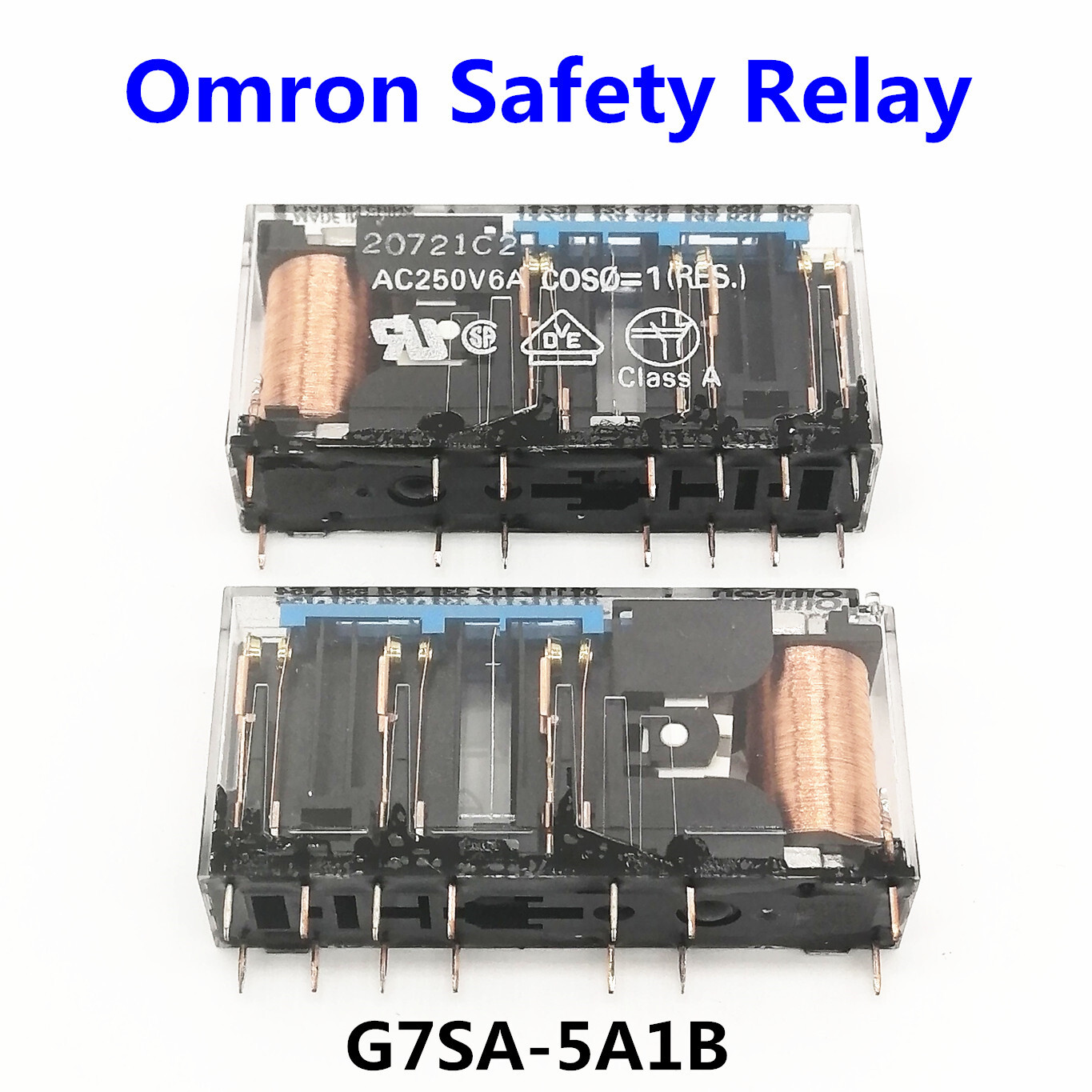 1pcs Omron Safety Relay G7SA-5A1B DC24V Relay Base Combination