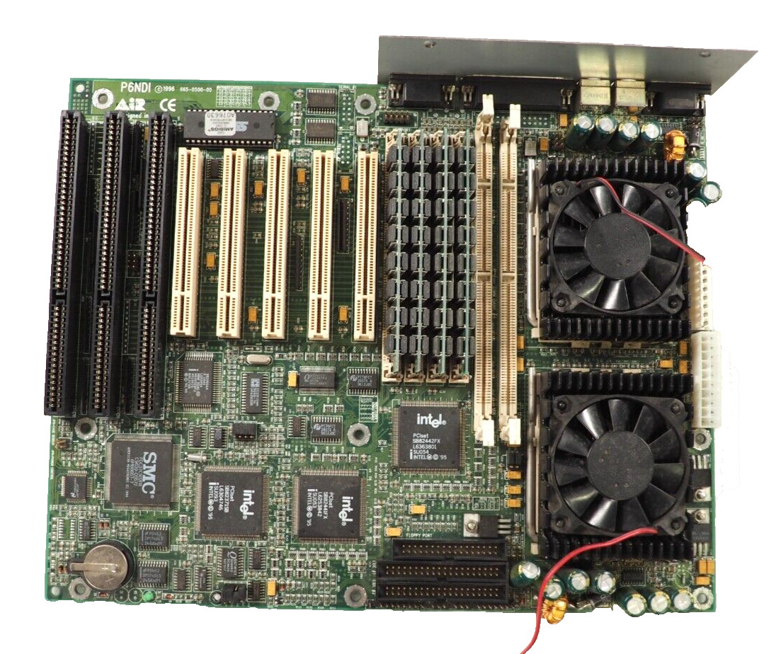 Advanced Integration Research (AIR) P6NDI w/ 2* Pentium Pro SL22U , 4x  32MB RAM