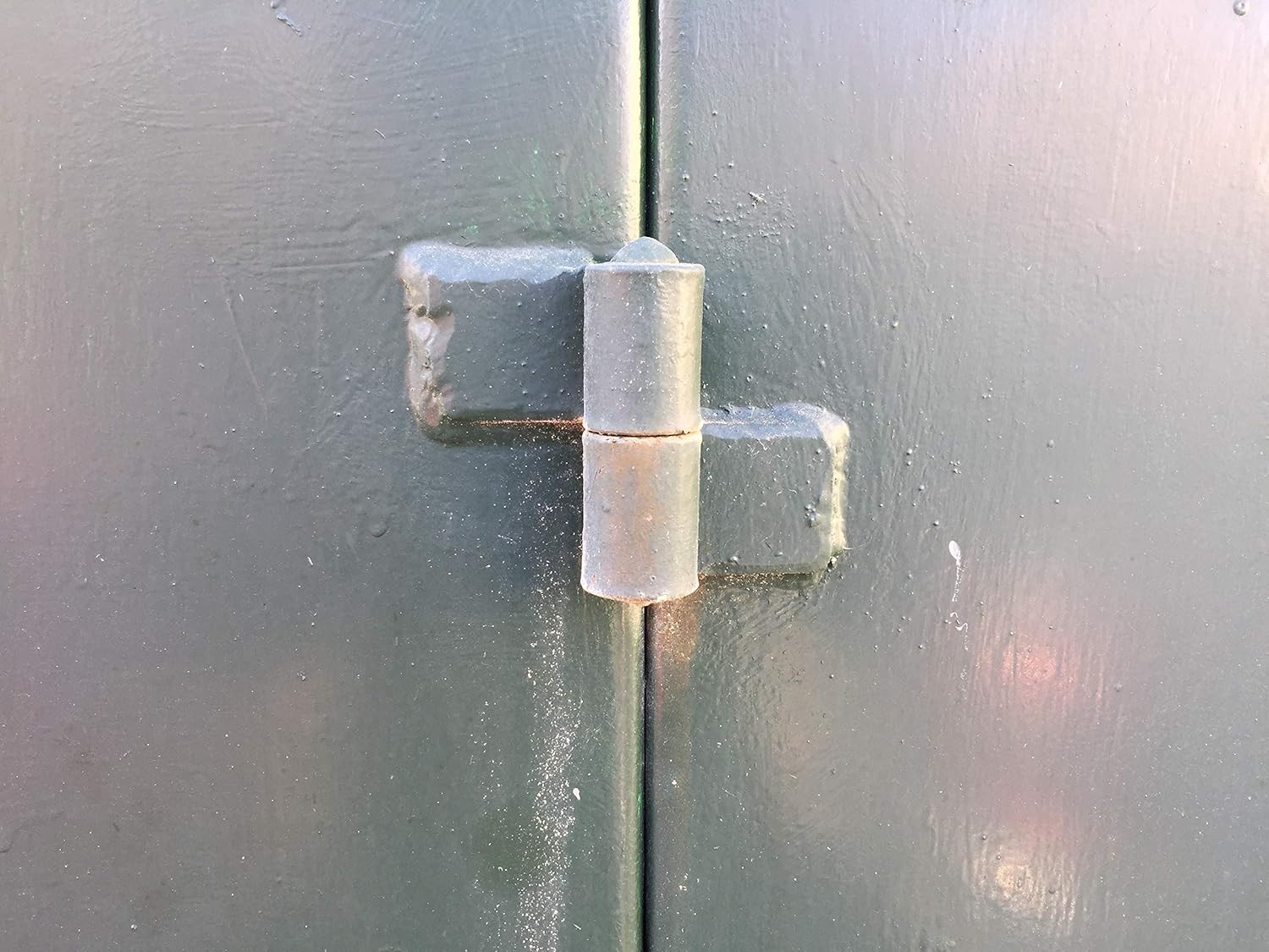 Heavy-Duty Weld-On Hinges with Detachable Pins for Gates and Trailers - 2 Pcs