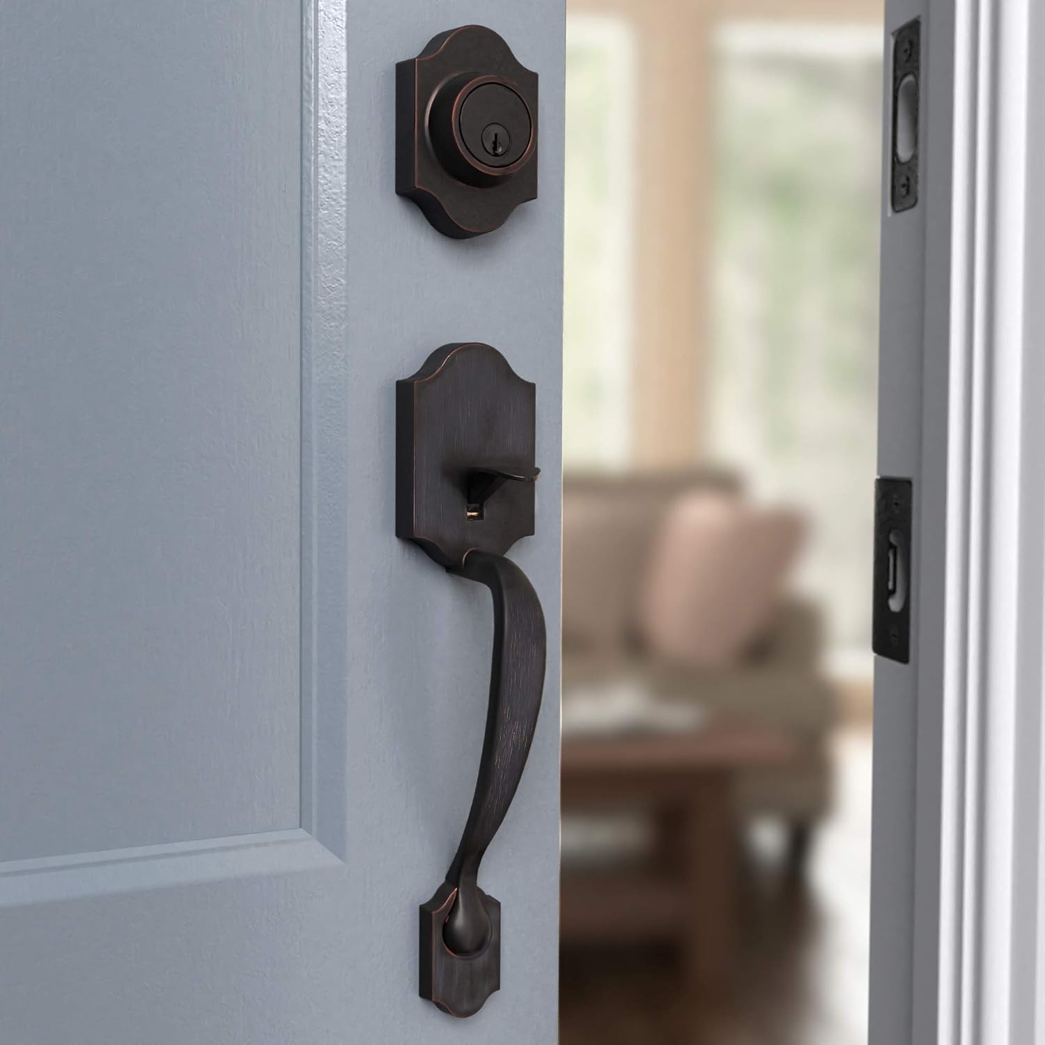 Basic front door lock set