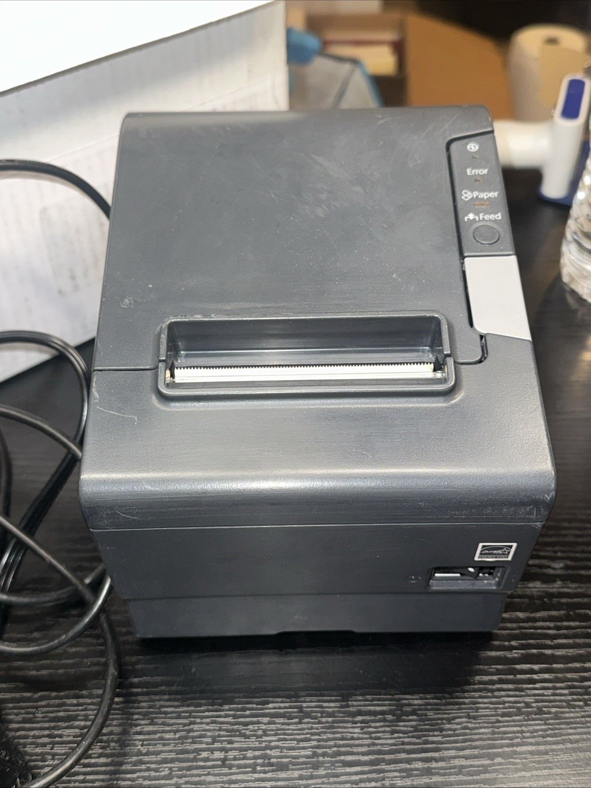 Epson TM-T88V M244A USB Serial Thermal POS Receipt Printer w/ Power Supply