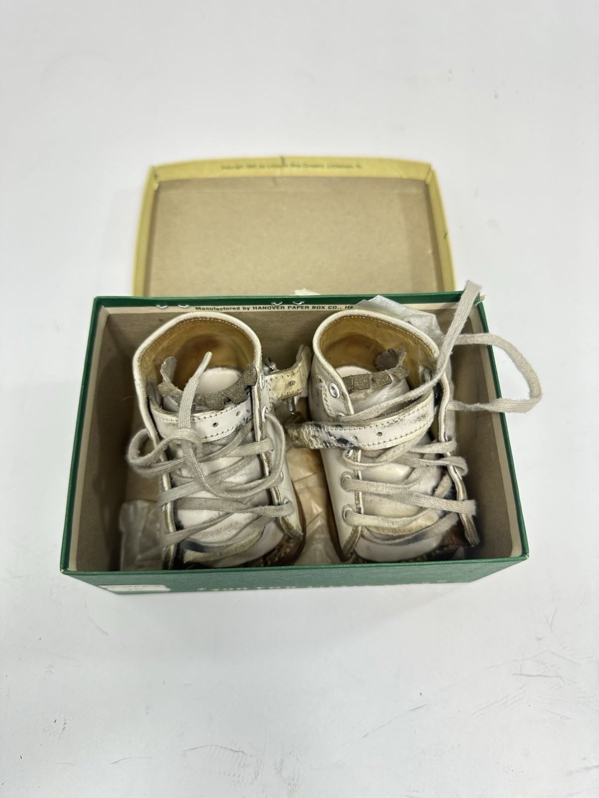 Vintage "Little Imp" Childrens Shoes & Box Littonian Shoes Littlestown Pa Rare