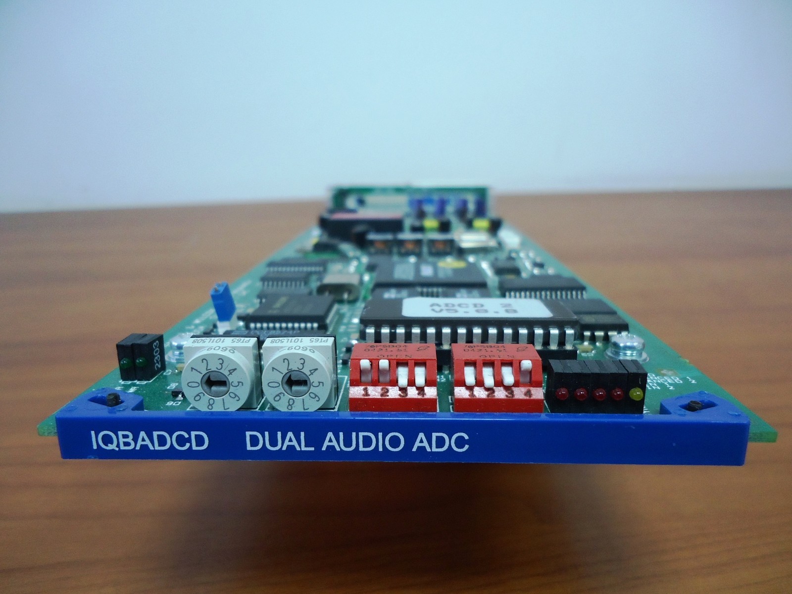 SNELL & WILCOX IQBADCD ANALOG TO DIGITAL AUDIO WITH DELAY CARD WITH REAR MODULE