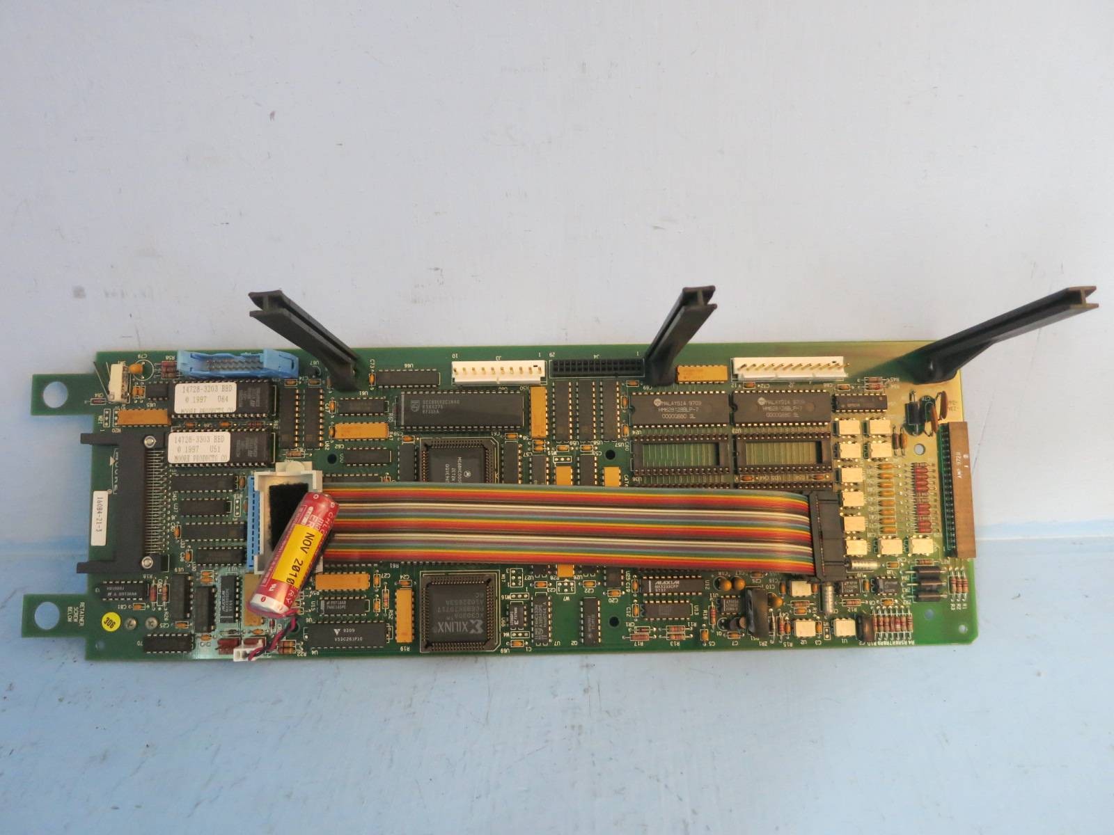 Moore 16084-21-3 / 15232-25 Main Circuit Board w Battery PLC Assembly Module