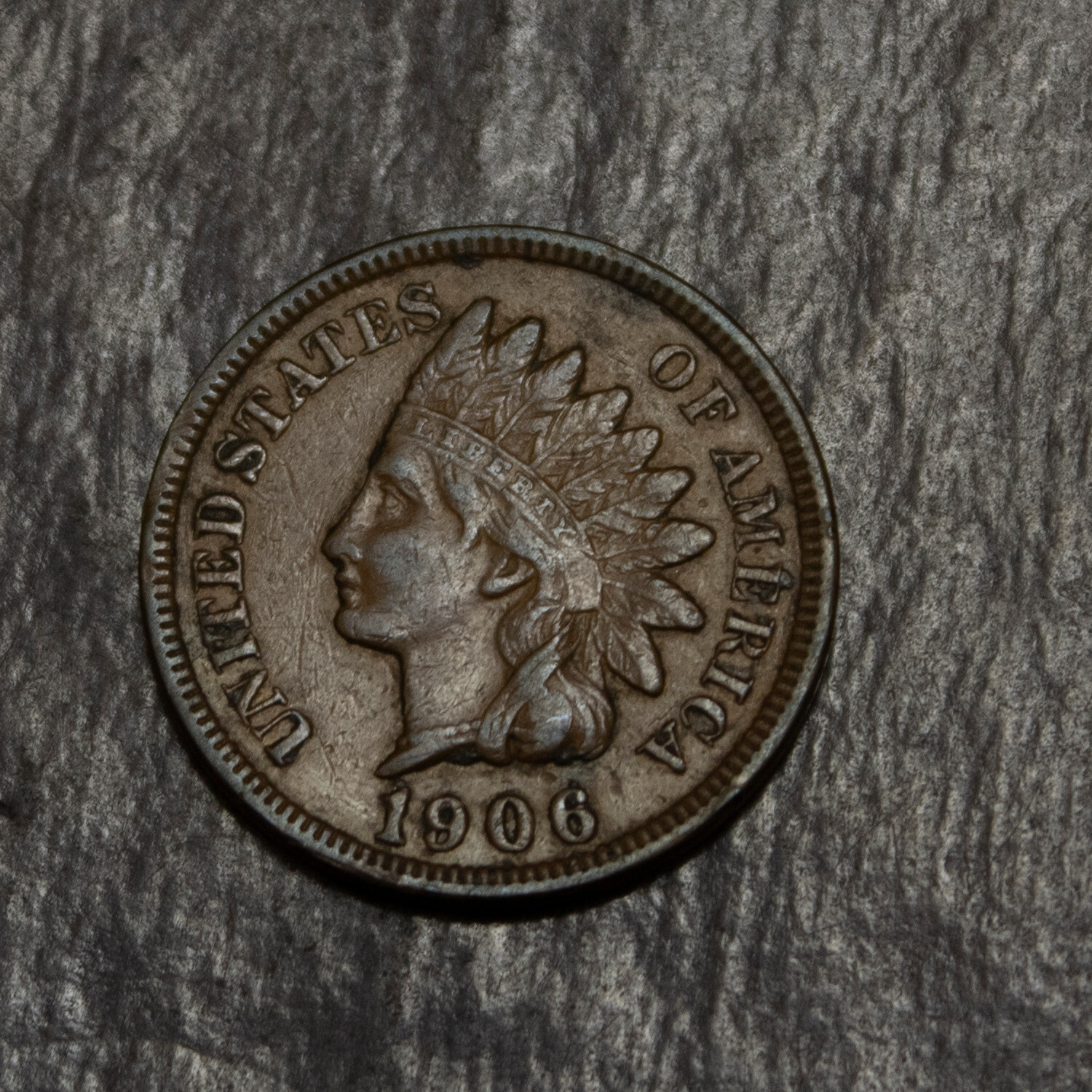 1906 Indian Cent XF  Lot F 642