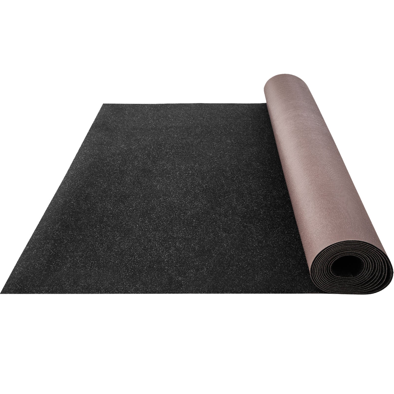 VEVOR Boat Carpet Marine Carpet 6x18' Indoor Outdoor Carpet Rug Anti-Slide Black