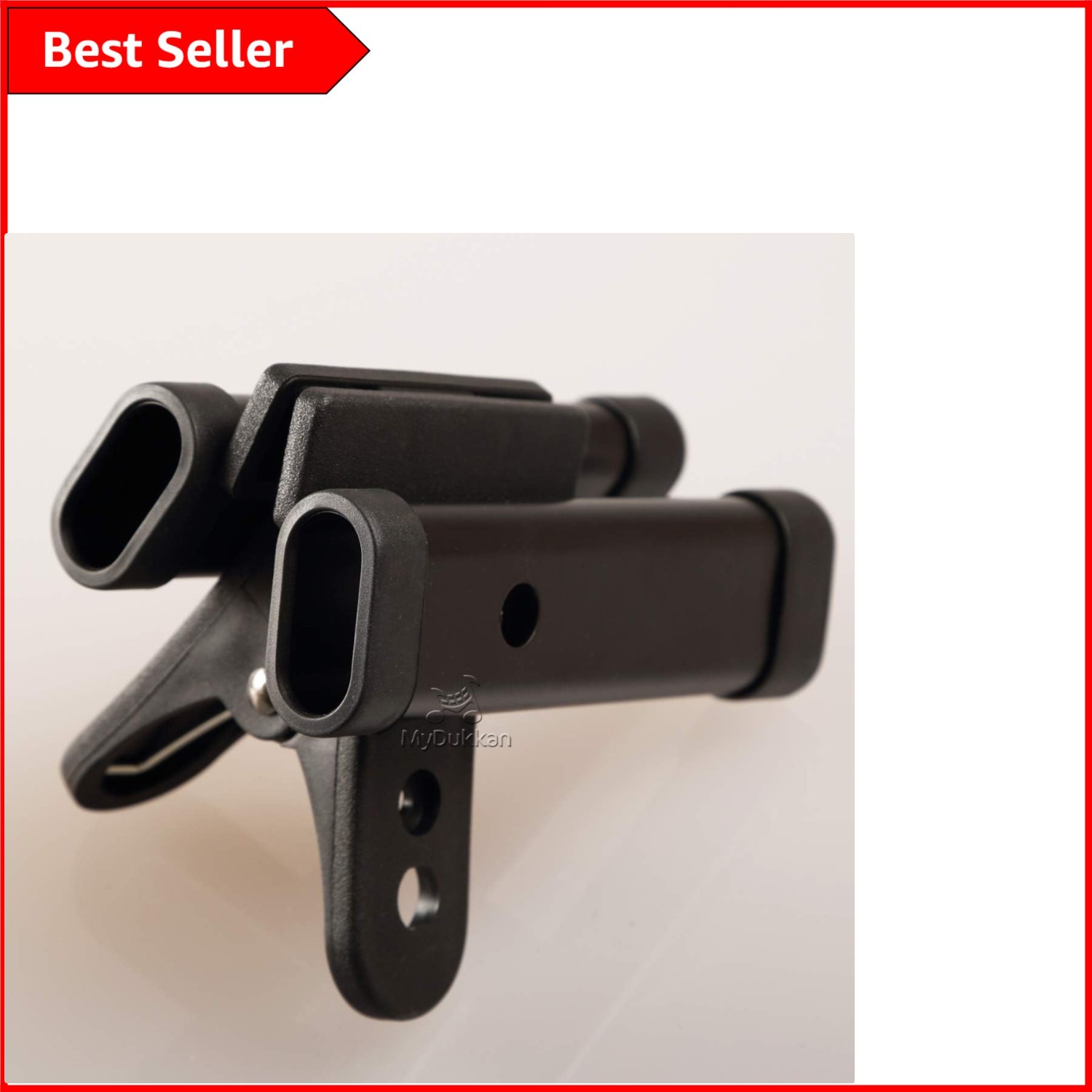 Set of 2 Black Drum Stick Holders with Secure Clamp - Perfect for Performers