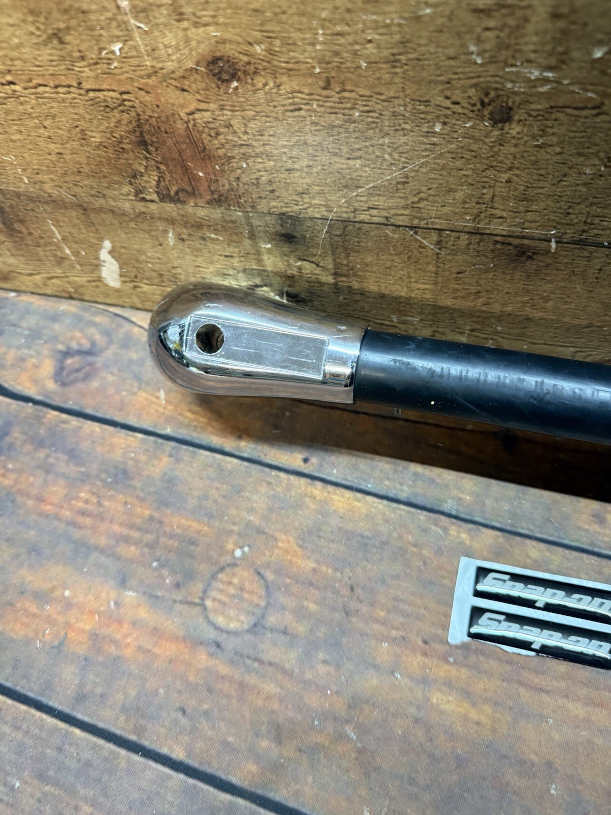 snap on Rolling Big Toolbox tool box handle Approx 25” Long