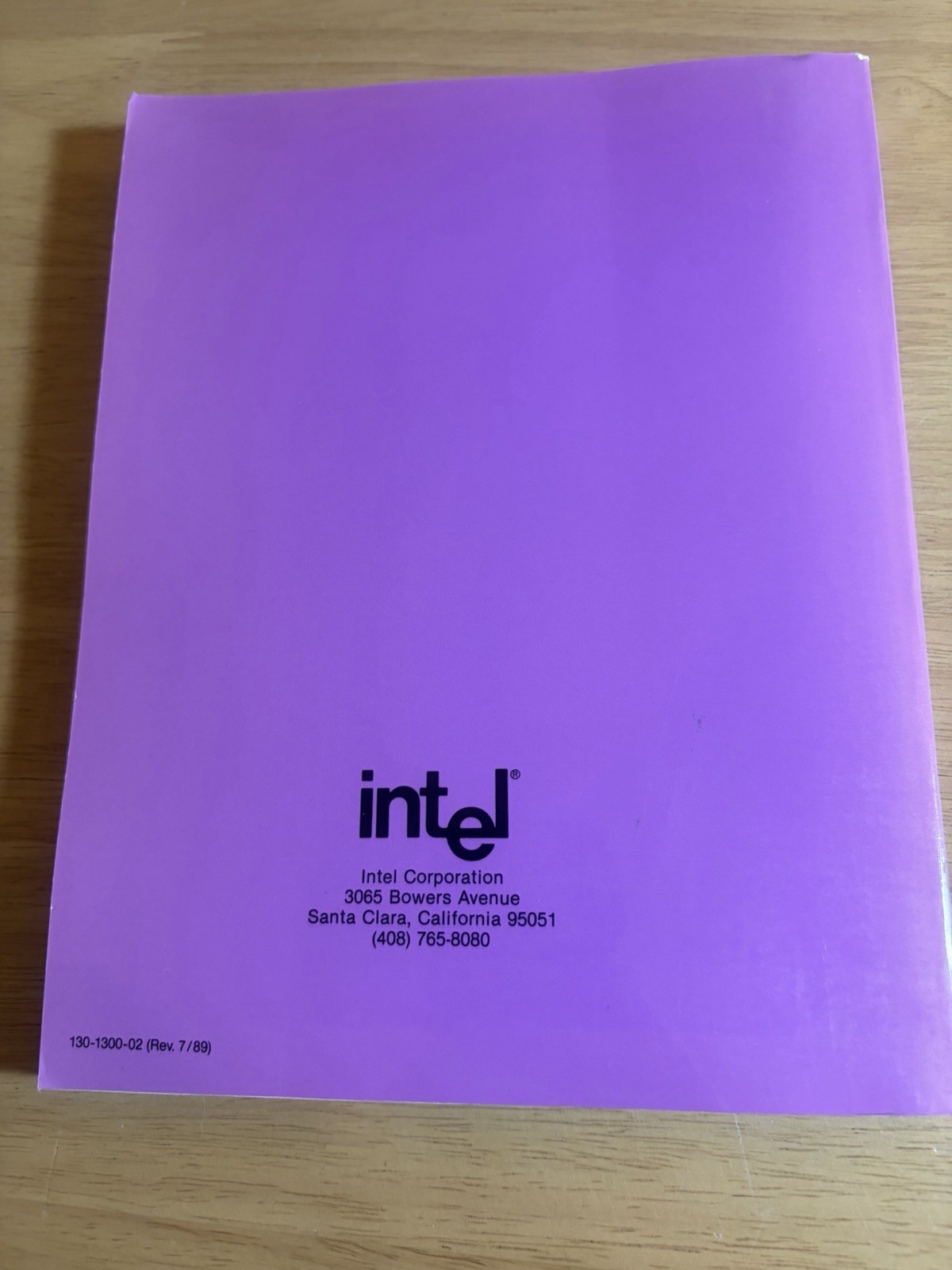 Intel Dictionary 1990 Internal Corporate Reference Manual 386 Microprocessor