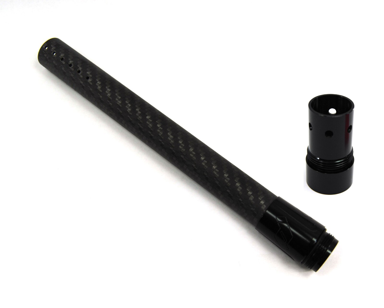 Deadlywind Fibur-X8 Paintball Barrel Autococker Thread 10" 10 in Carbon Fiber