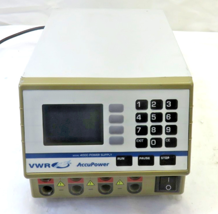 VWR Accupower EPS 4000 Electrophoresis Power Supply, FOR PARTS/ REPAIR