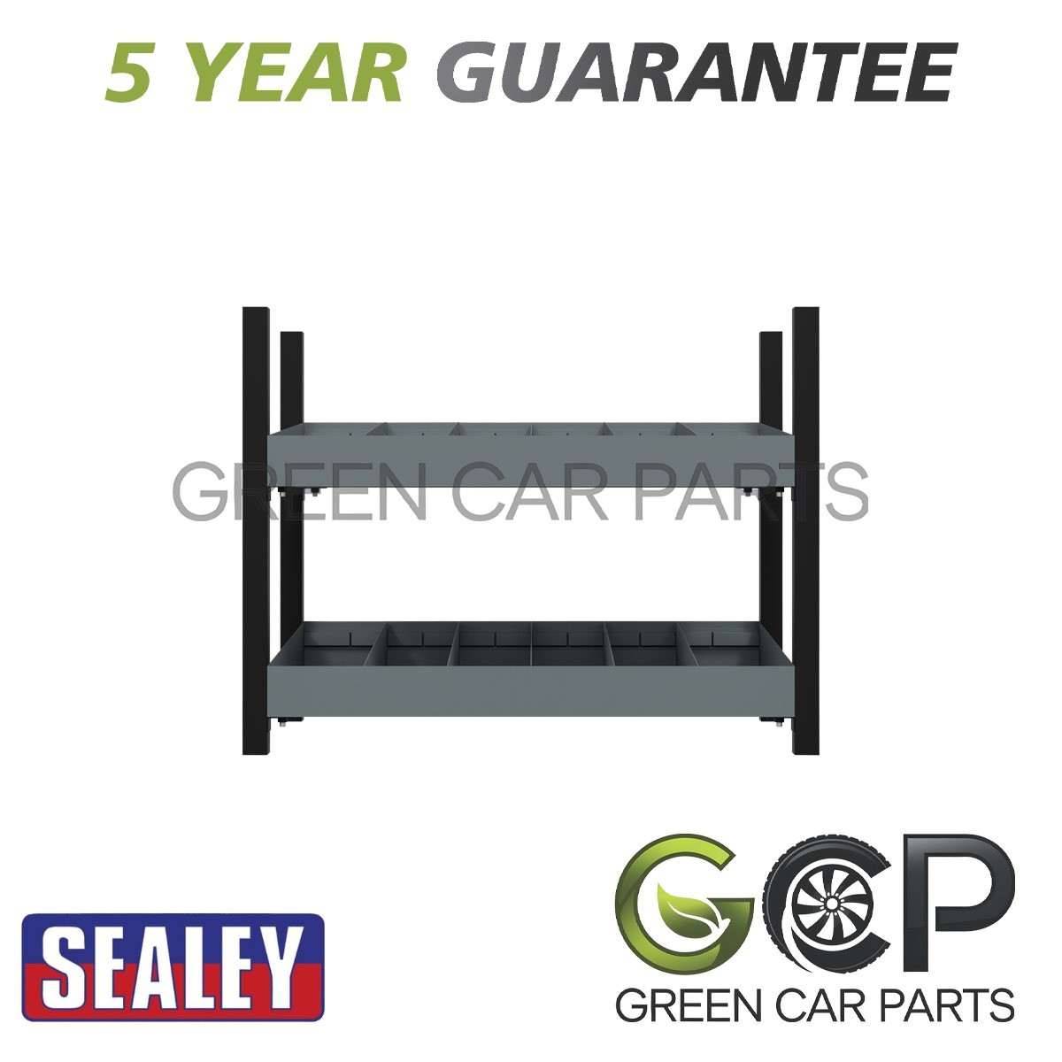Sealey Modular Storage Mid Unit 2 Compartment Shelve 580mm APMRM4