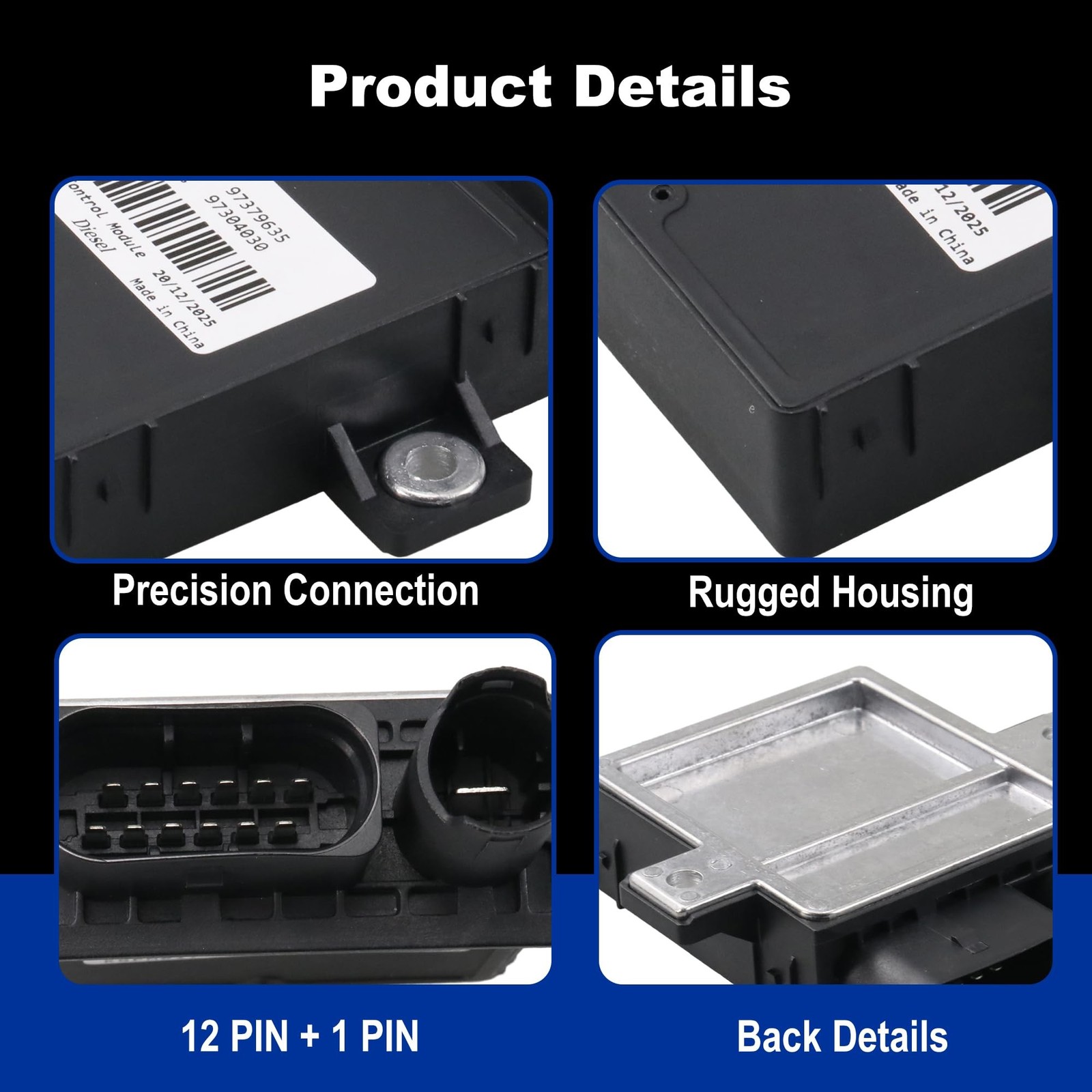 AITKEN Diesel Glow Plug Controller 97379635 Compatible Chevy Tahoe For Chevro...