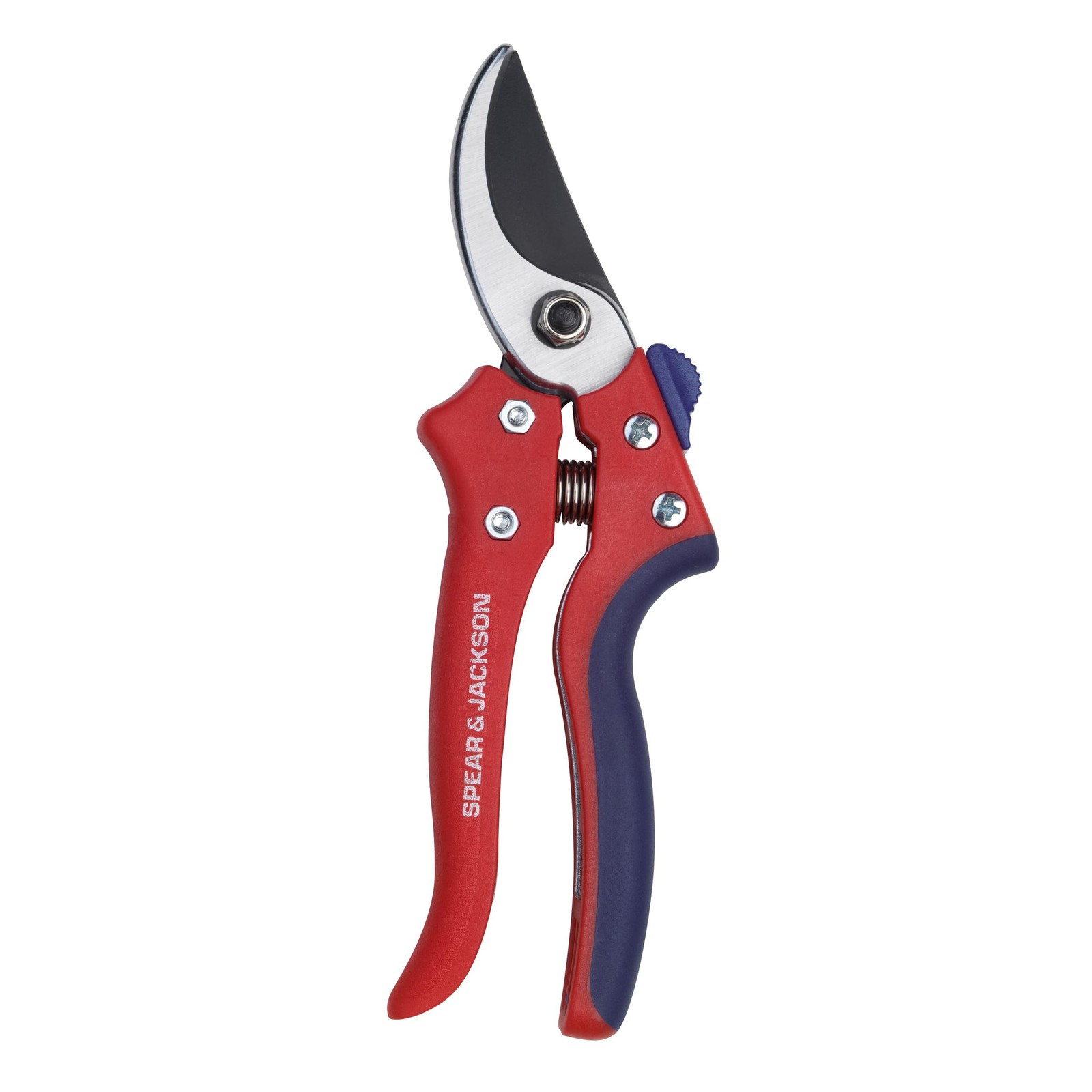 Spear & Jackson Razorsharp Bypass Pruning Shears, Pruner, Red & Blue