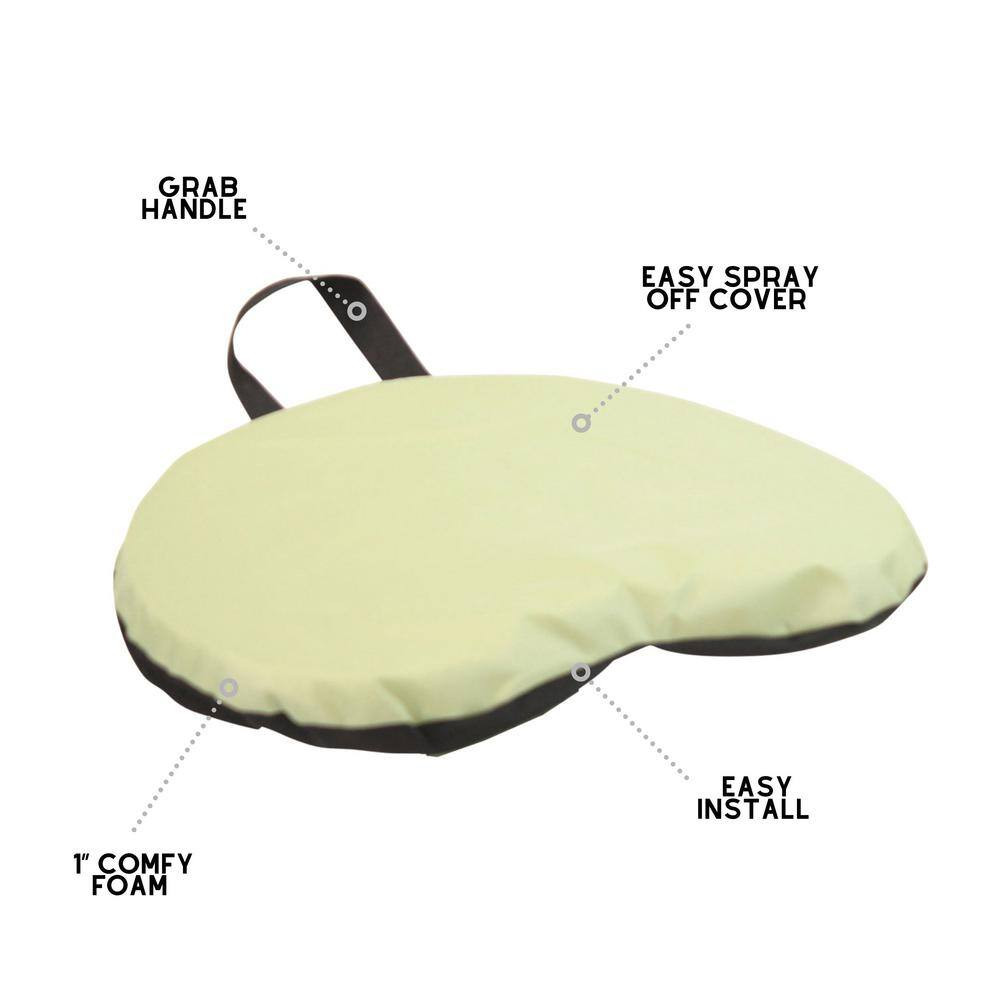 Comfy Cushion Accessory for Vertex Made Wheelie and Rockr Workseats with Easy Sp