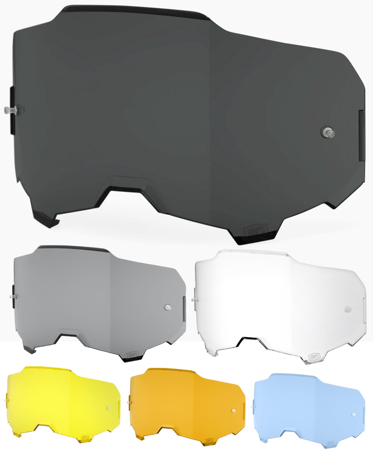 100% Armega Goggle Lens