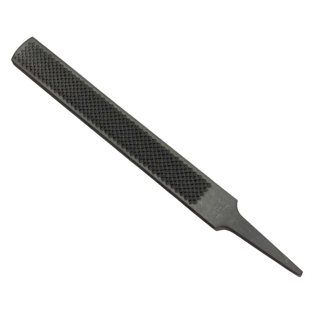 Nicholson 12" Rectangular Horse Tanged Rasp File 18035N