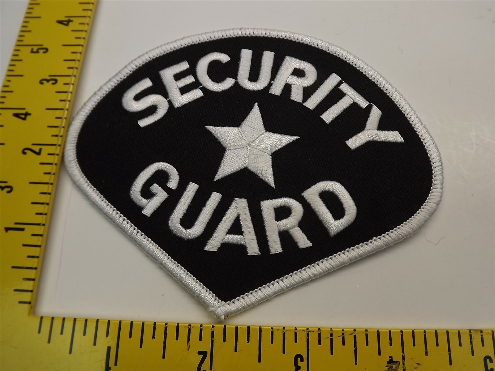 "SECURITY GUARD" Iron-on PATCH BRAND NEW FREE SHIPPING LAST ONES!