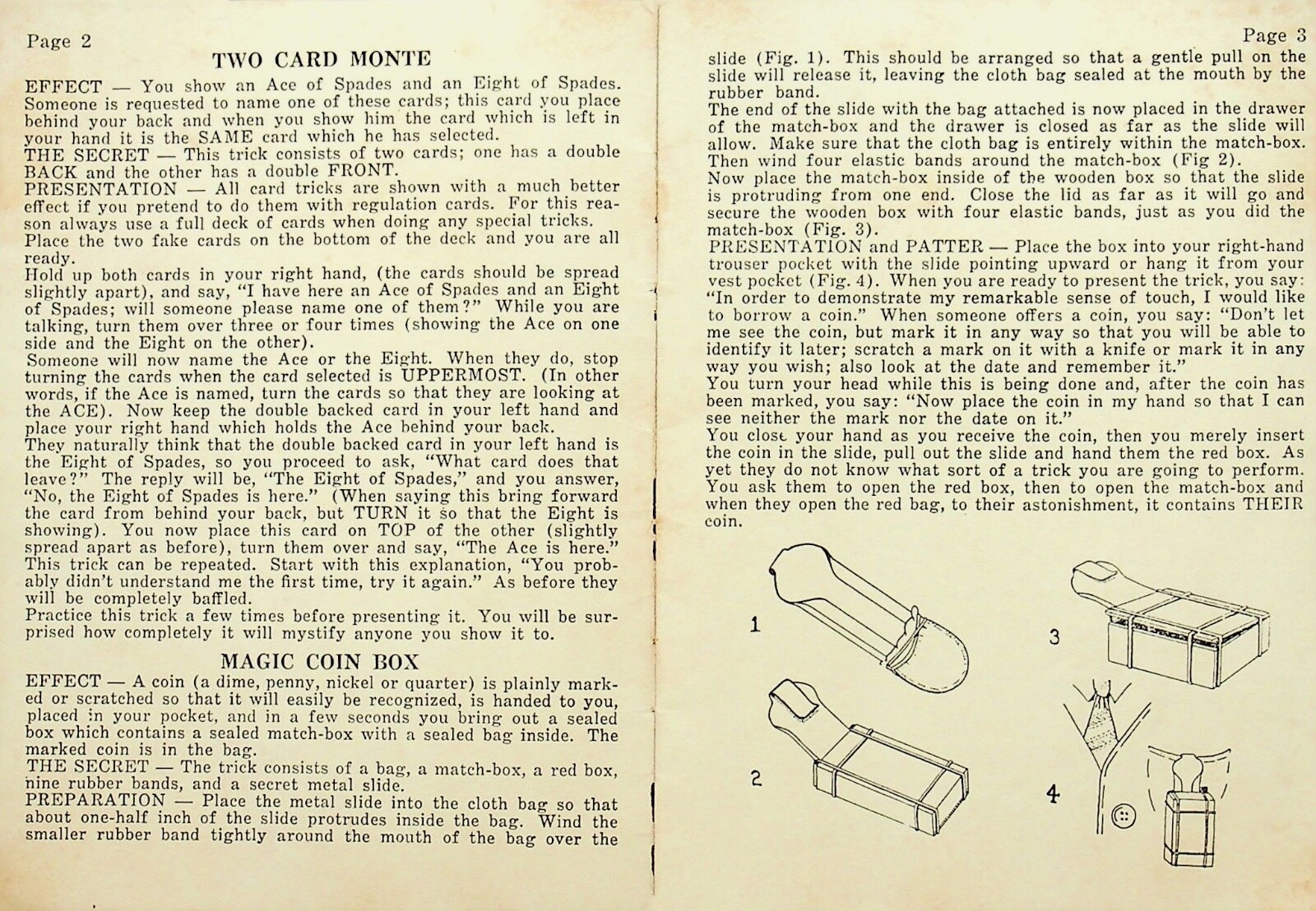 1962 ADAMS' MAGIC SET INSTRUCTIONS ONLY - Z-62