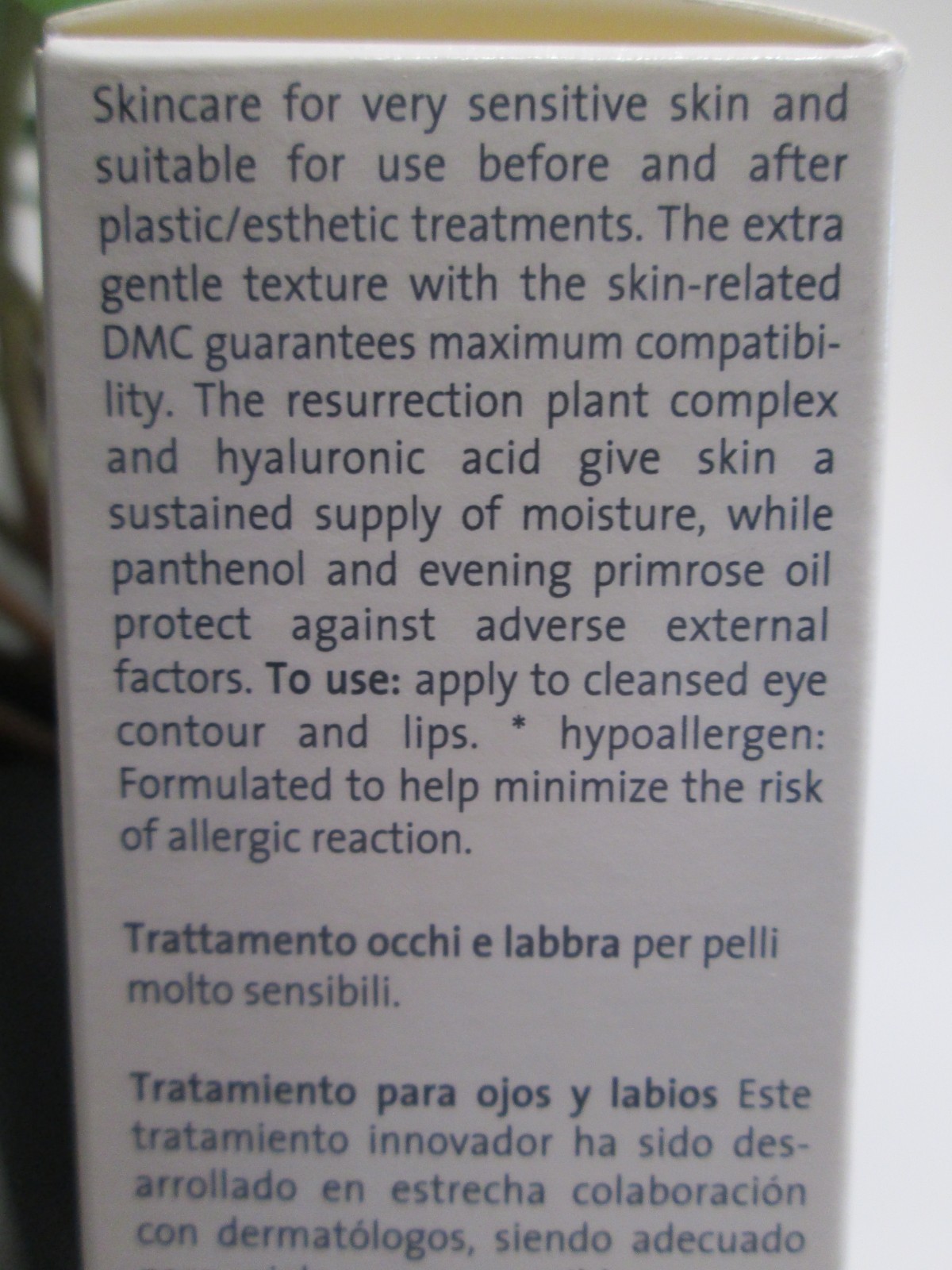 BIODROGA MD HYPER sensitive eye and lip 30g/1.1 oz NEW