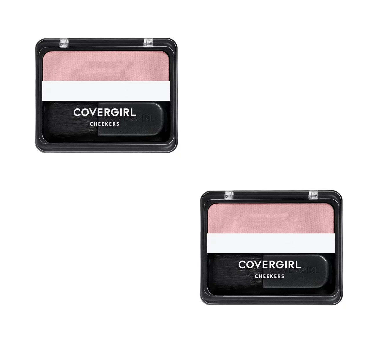 Pack of 2 CoverGirl Cheekers Blush, Natural Rose 148