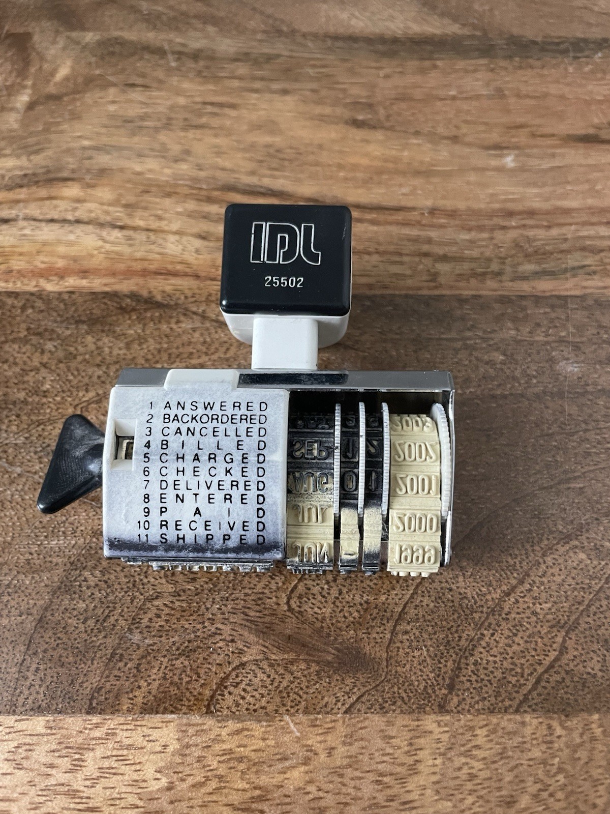 Trodat IDL 25502 Date Stamp Dater Rubber Stamp Office Business Tool Marking Tool