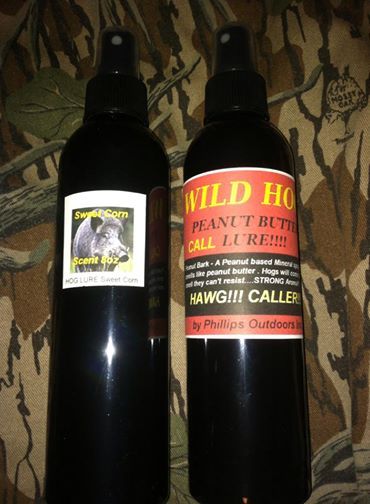 Wild Hog Lure Combo, Sweet Corn 8oz.& HAWG CALLER 8oz. Hog hunting/Trapping