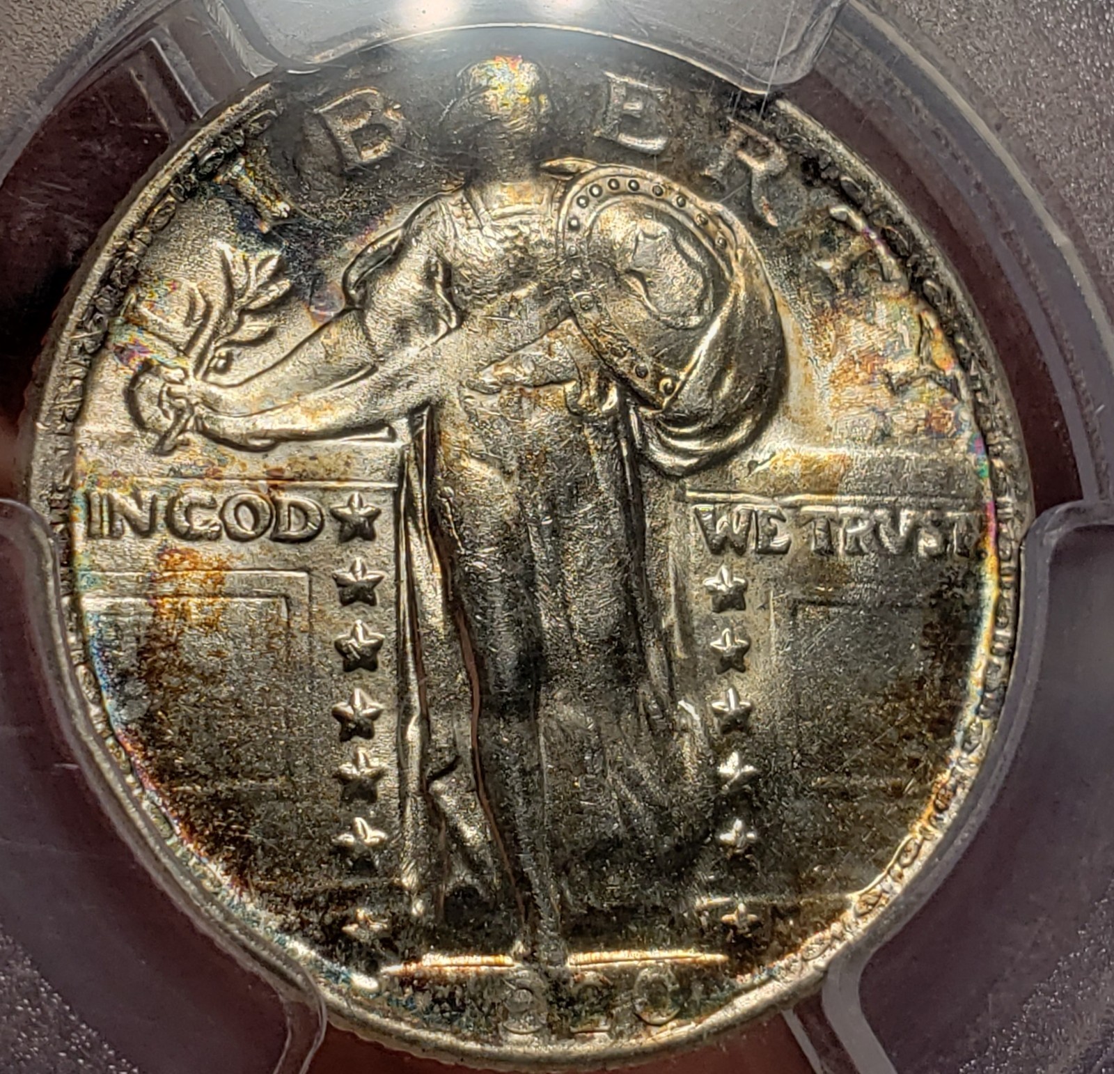 1920 PCGS MS 64 Standing Liberty Quarter