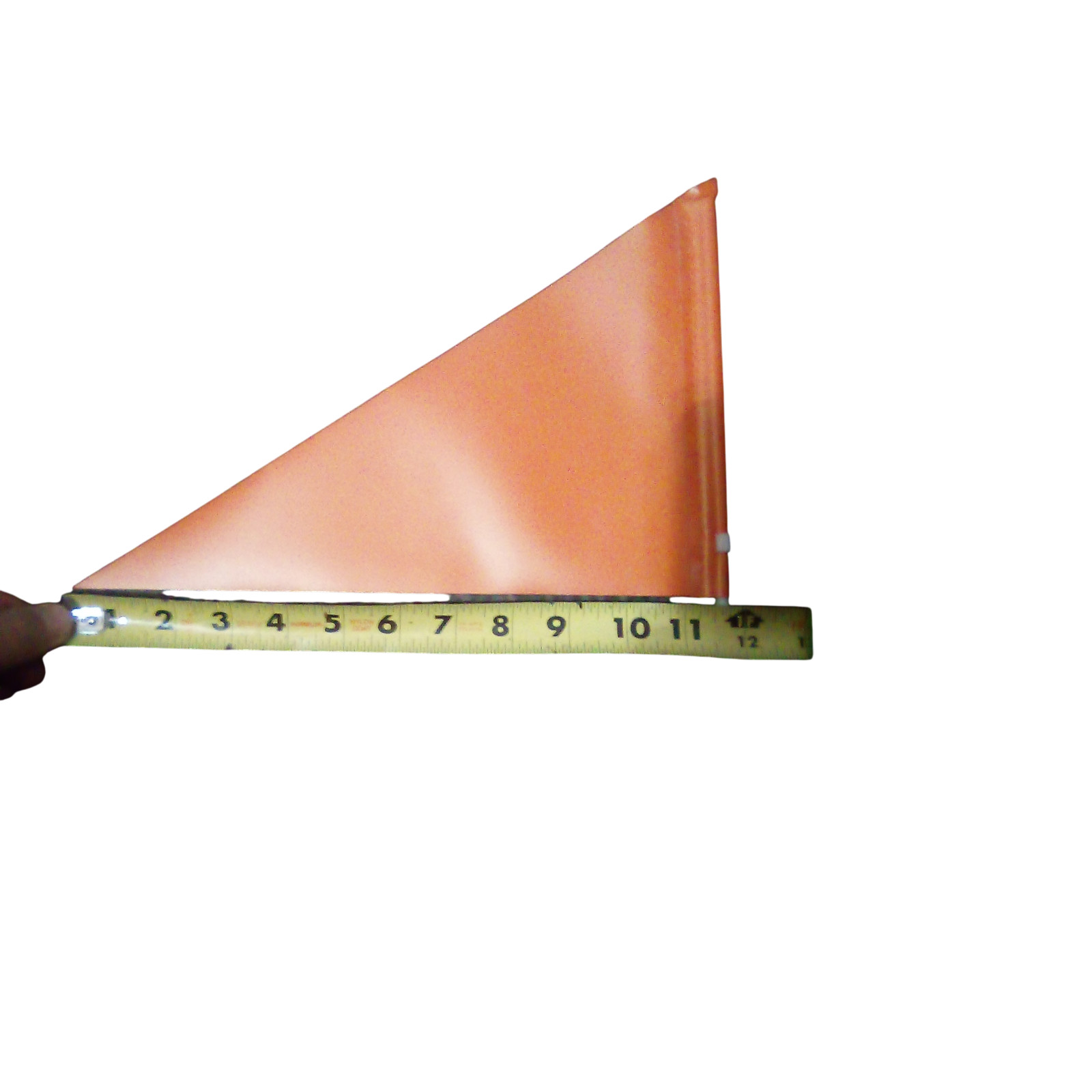 Mobility Scooter Safety Flag, Orange, 72" high, Large, Vinyl