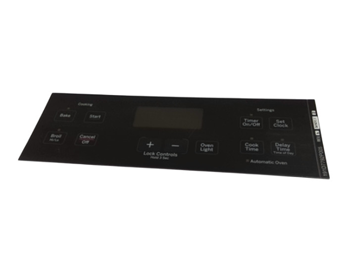 HAIER FACEPLATE GRAPHICS (BK) WB27T11515 NEW OEM WB27T11515