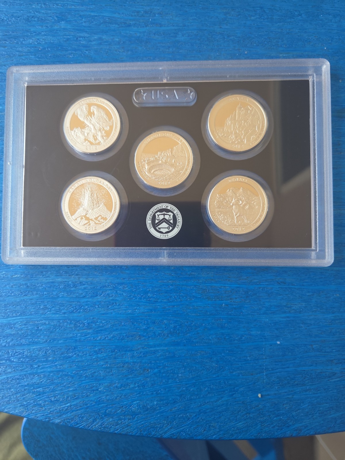 2012 US Mint Silver Proof Set – Only 395,443 Made – Complete OGP with COA