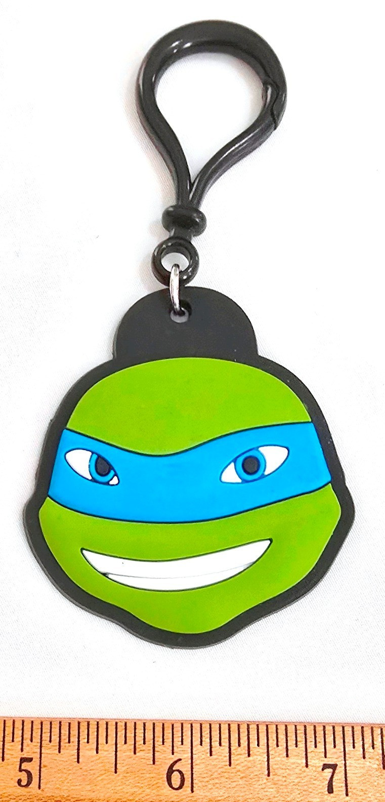 TMNT Pvc Kids Bag Clip Keychain Keyring