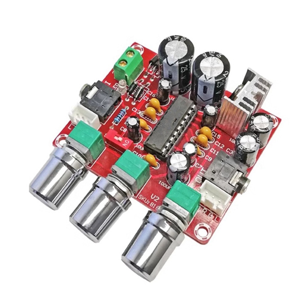 XR1075 Preamp Tone Board with Treble and  Adjustment Audio Equalizer3748