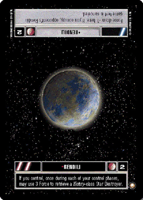 Rendili x4 Star Wars CCG Special Edition NM swccg