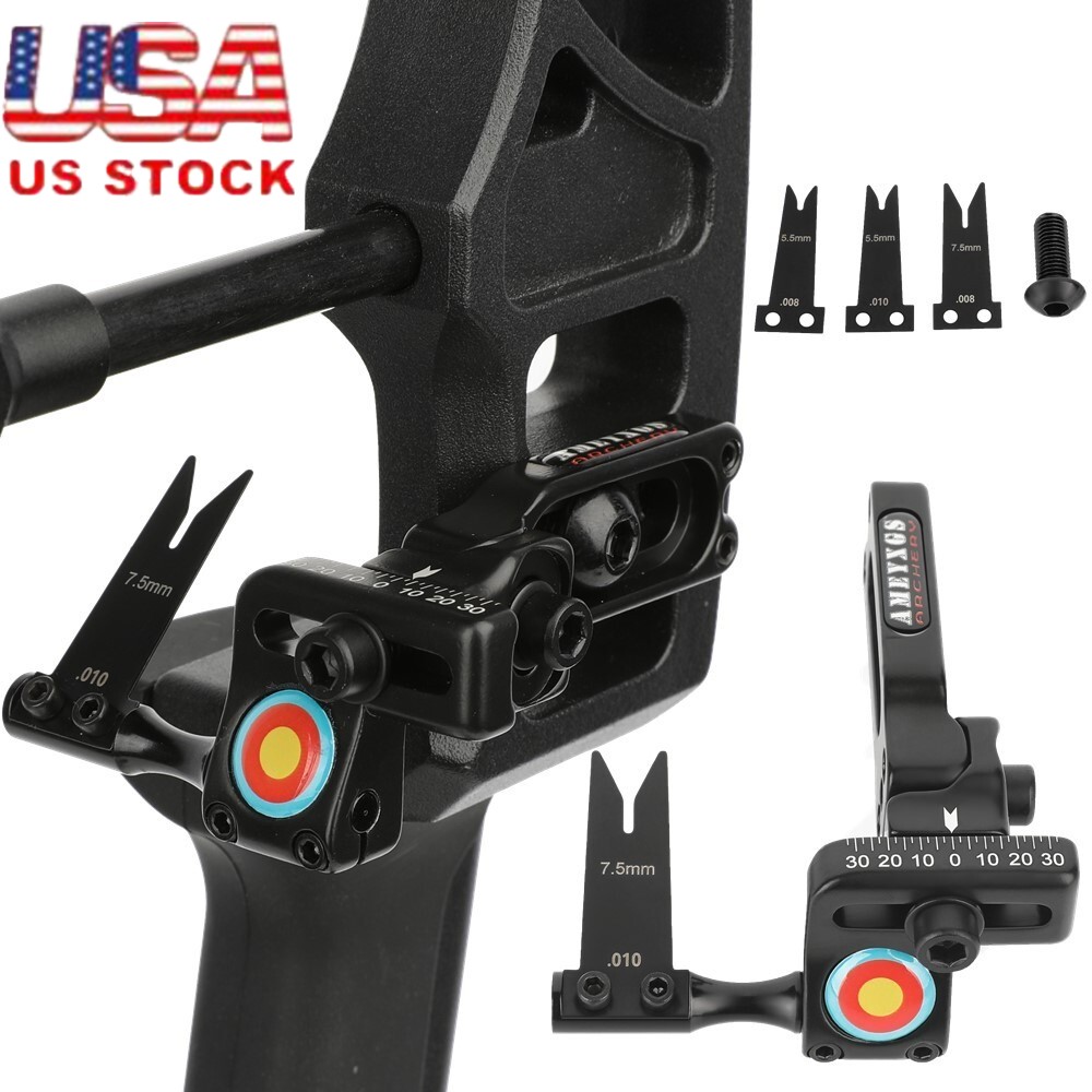 Archery Arrow Rest Adjustable Steel Blade Aluminum Alloy Compound Bow Hunting US